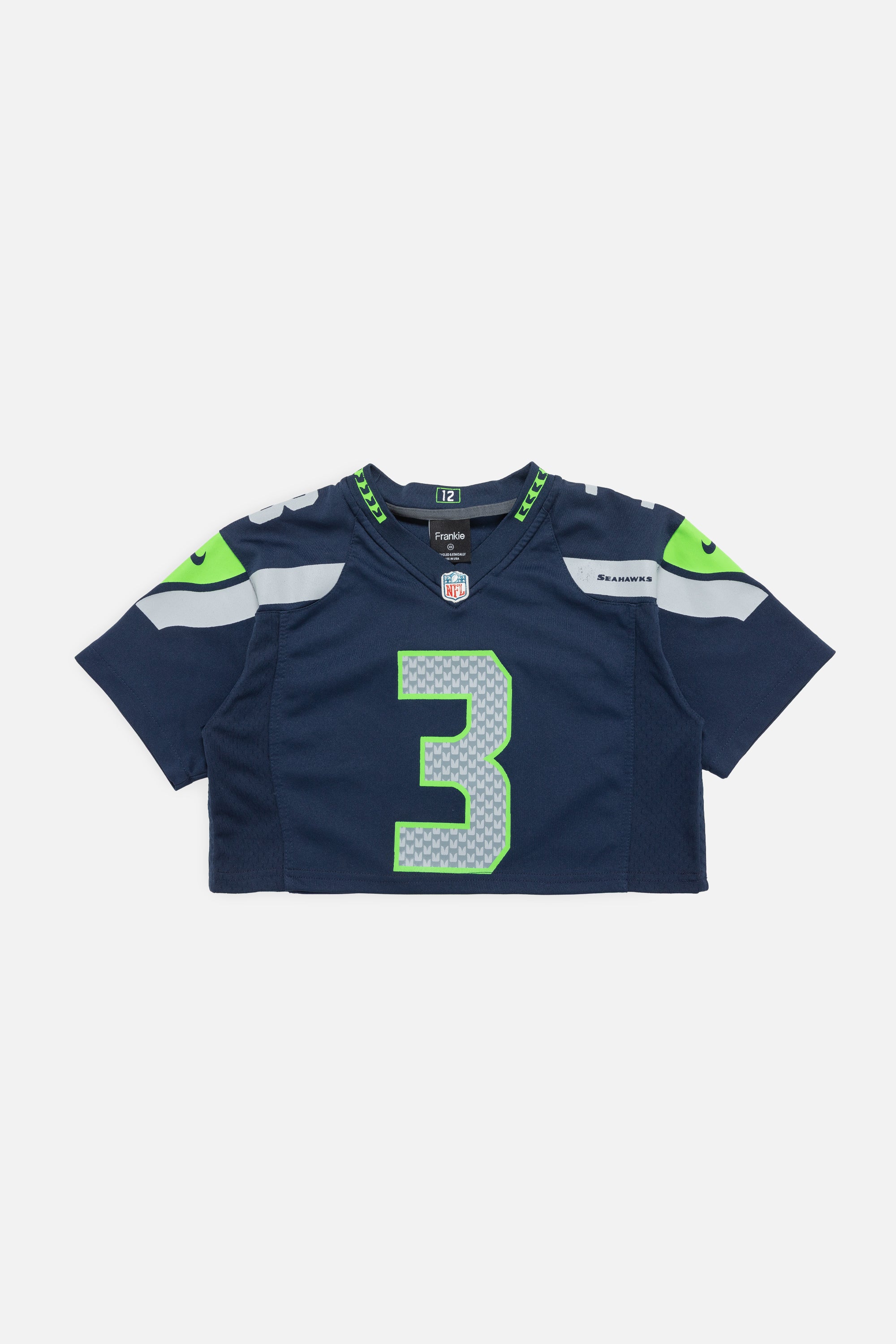 Rework Seattle Seahawks Crop Jersey