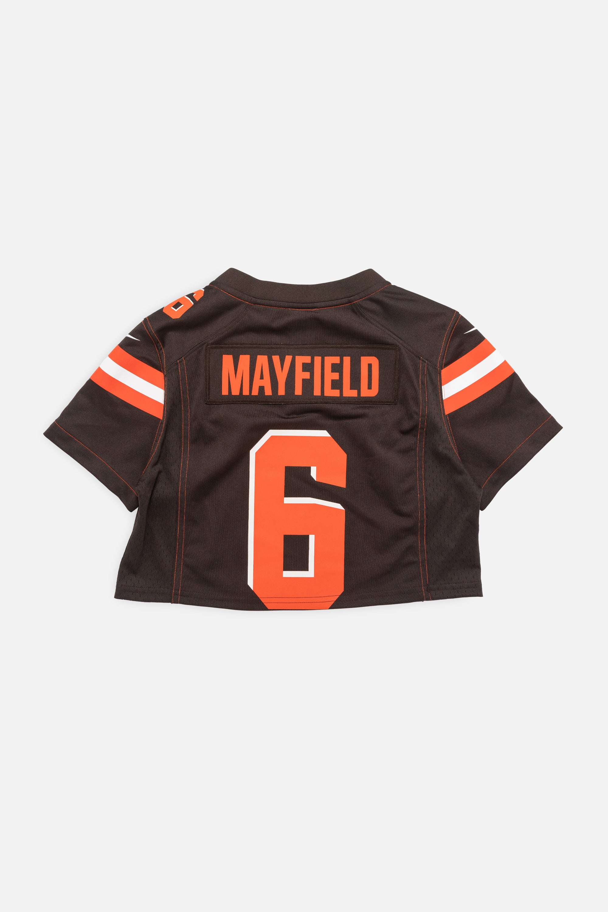 Rework Cleveland Browns Crop Jersey
