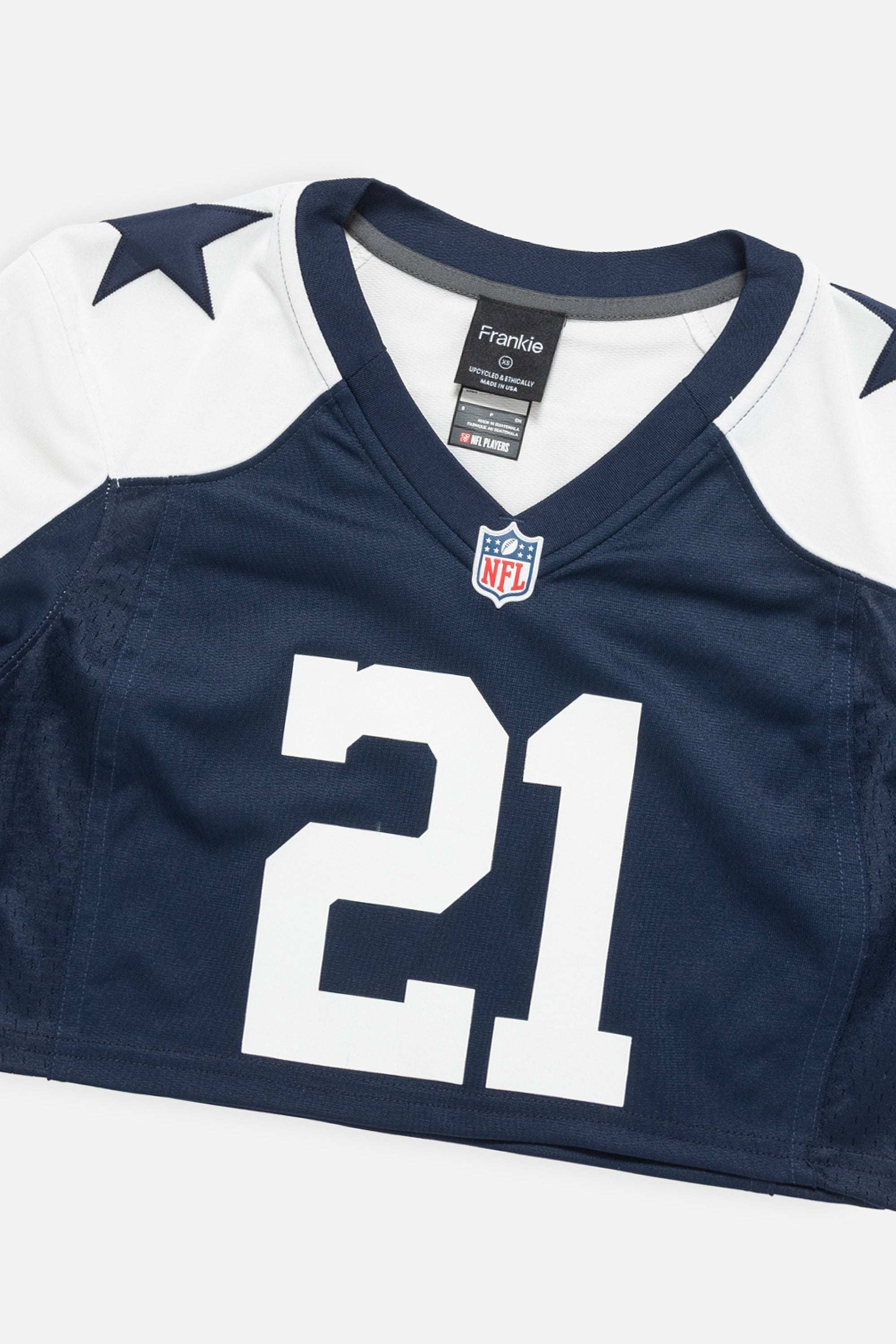 Rework Dallas Cowboys Crop Jersey