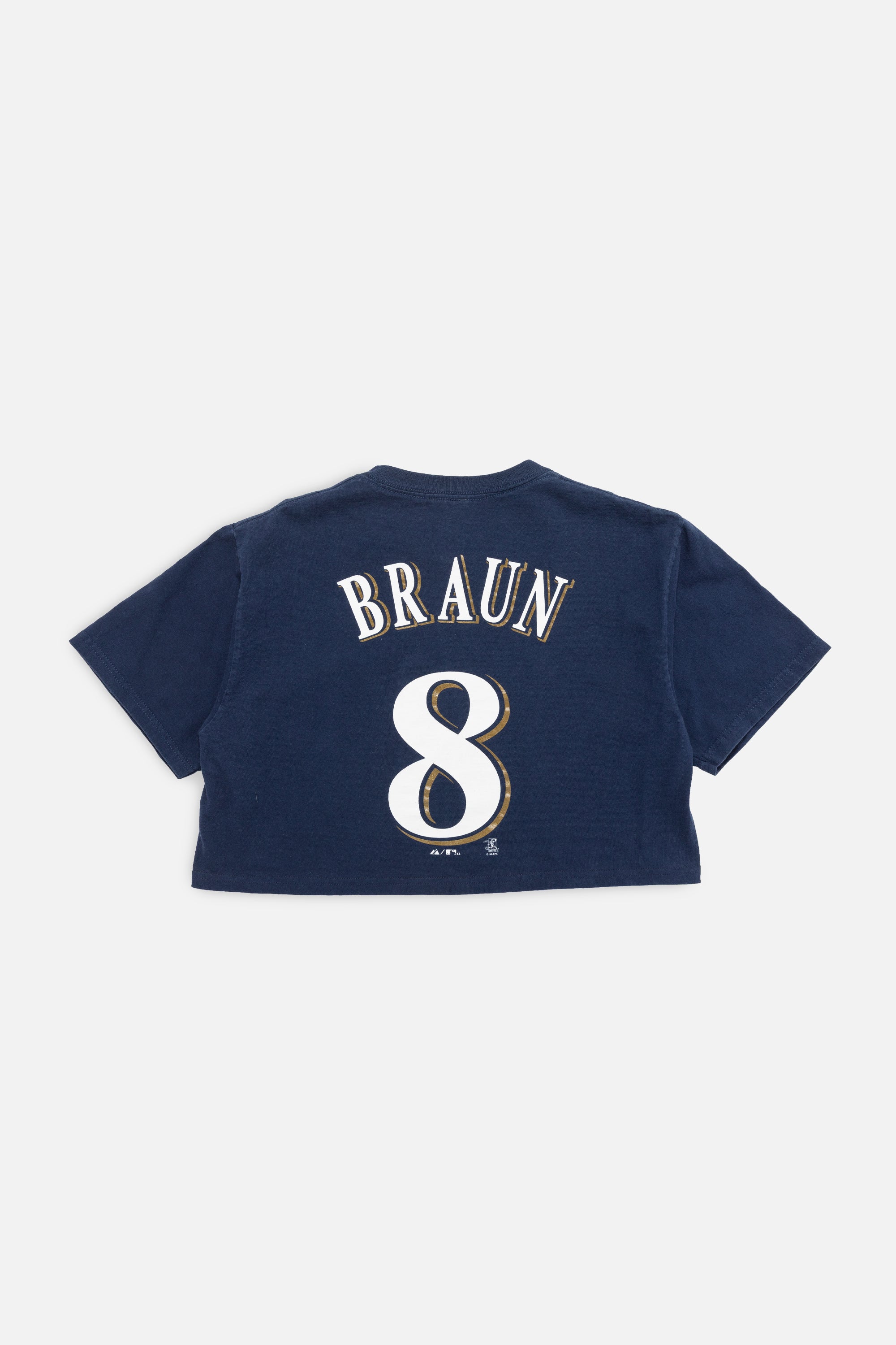 Rework Milwaukee Brewers Crop Tee