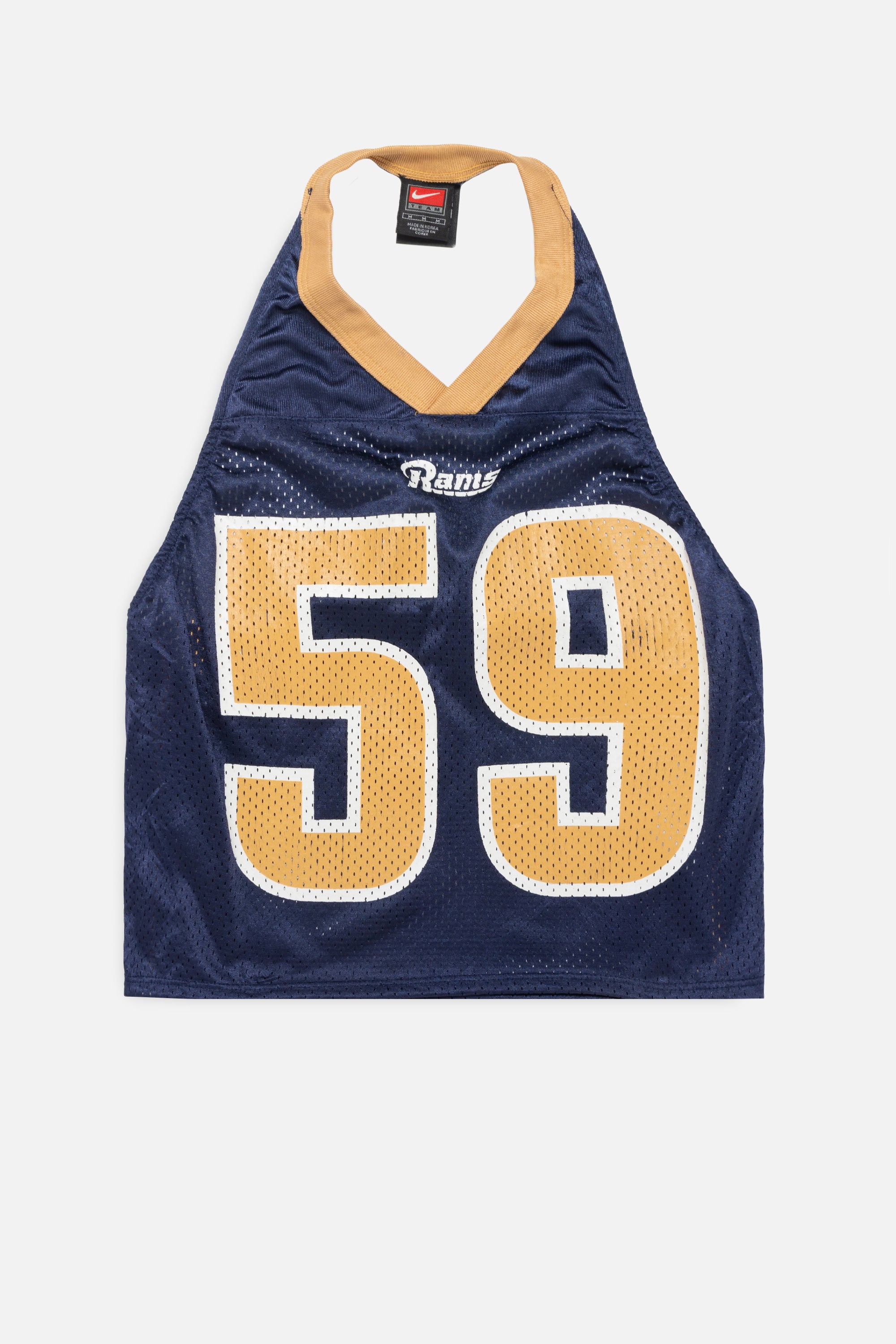 Rework St. Louis Rams Halter Top
