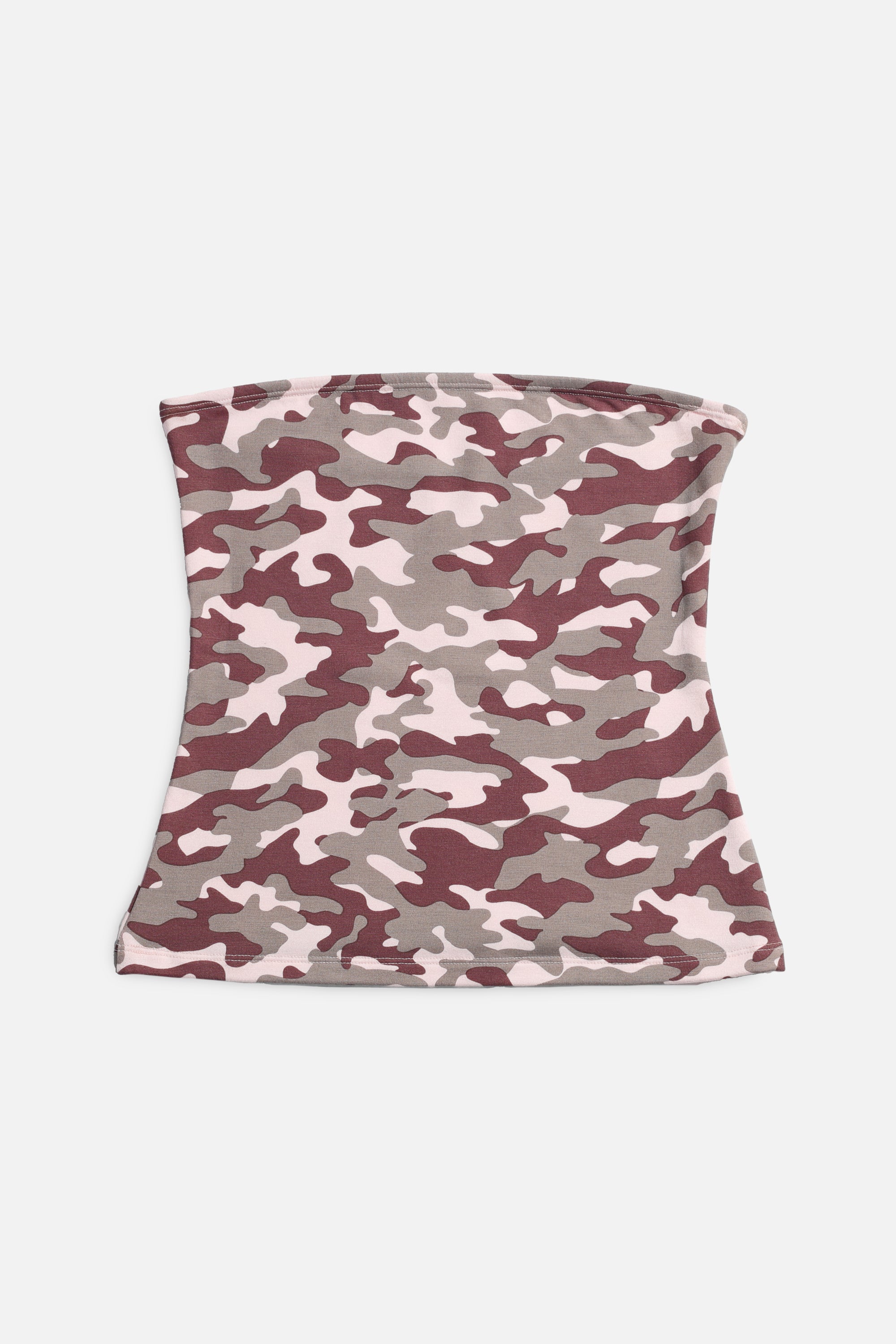 Camo Tube Top - Pink-TOPS-Frankie-Frankie Collective