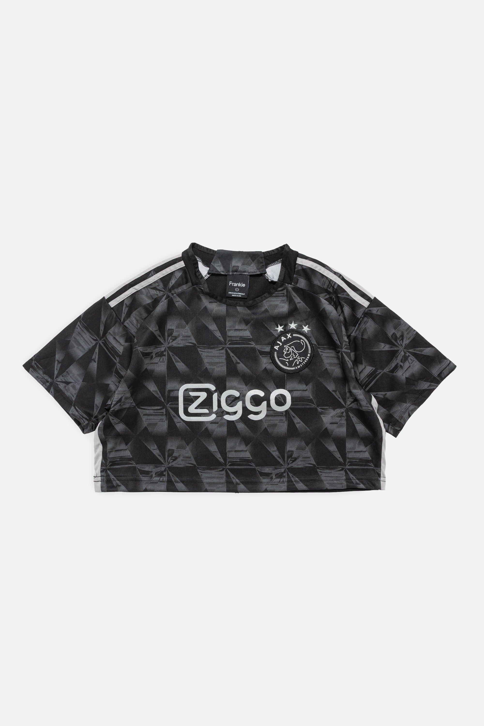 Rework Ajax Crop Jersey-Adidas-Frankie Collective-Rework-Vintage-Streetwear