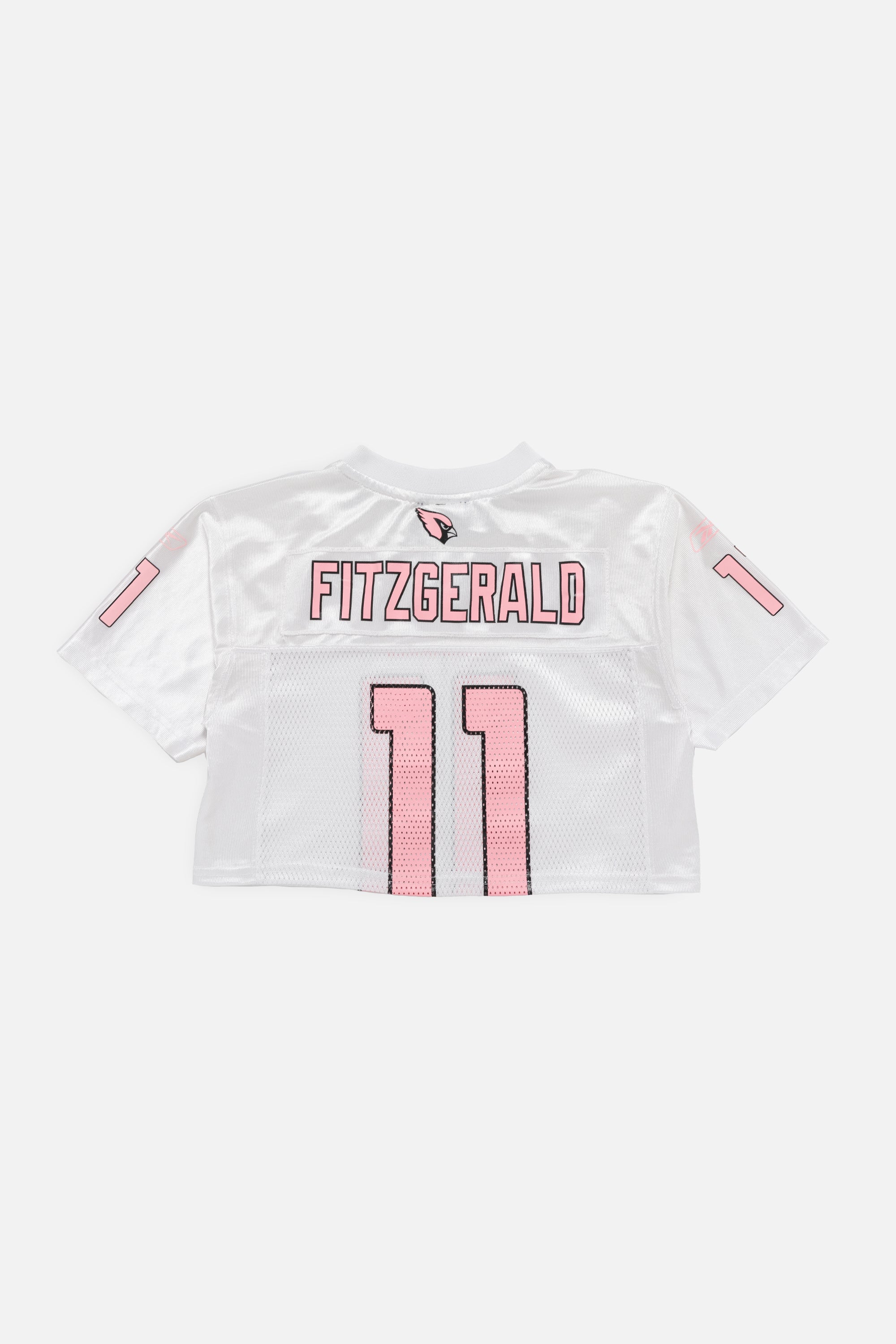 Rework Arizona Cardinals Crop Jersey-NFL-Frankie Collective-Rework-Vintage-Streetwear