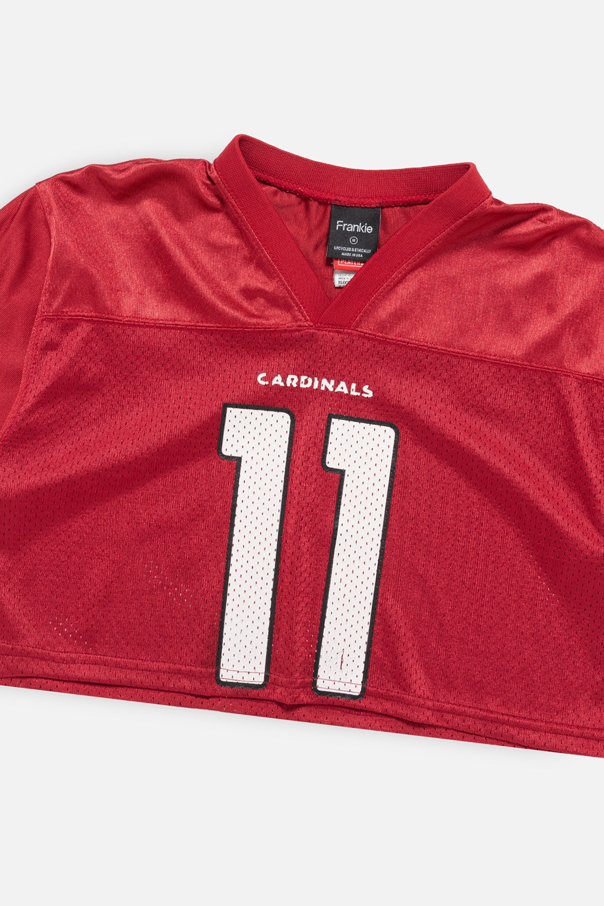 Rework Arizona Cardinals Crop Jersey-NFL-Frankie Collective-Rework-Vintage-Streetwear