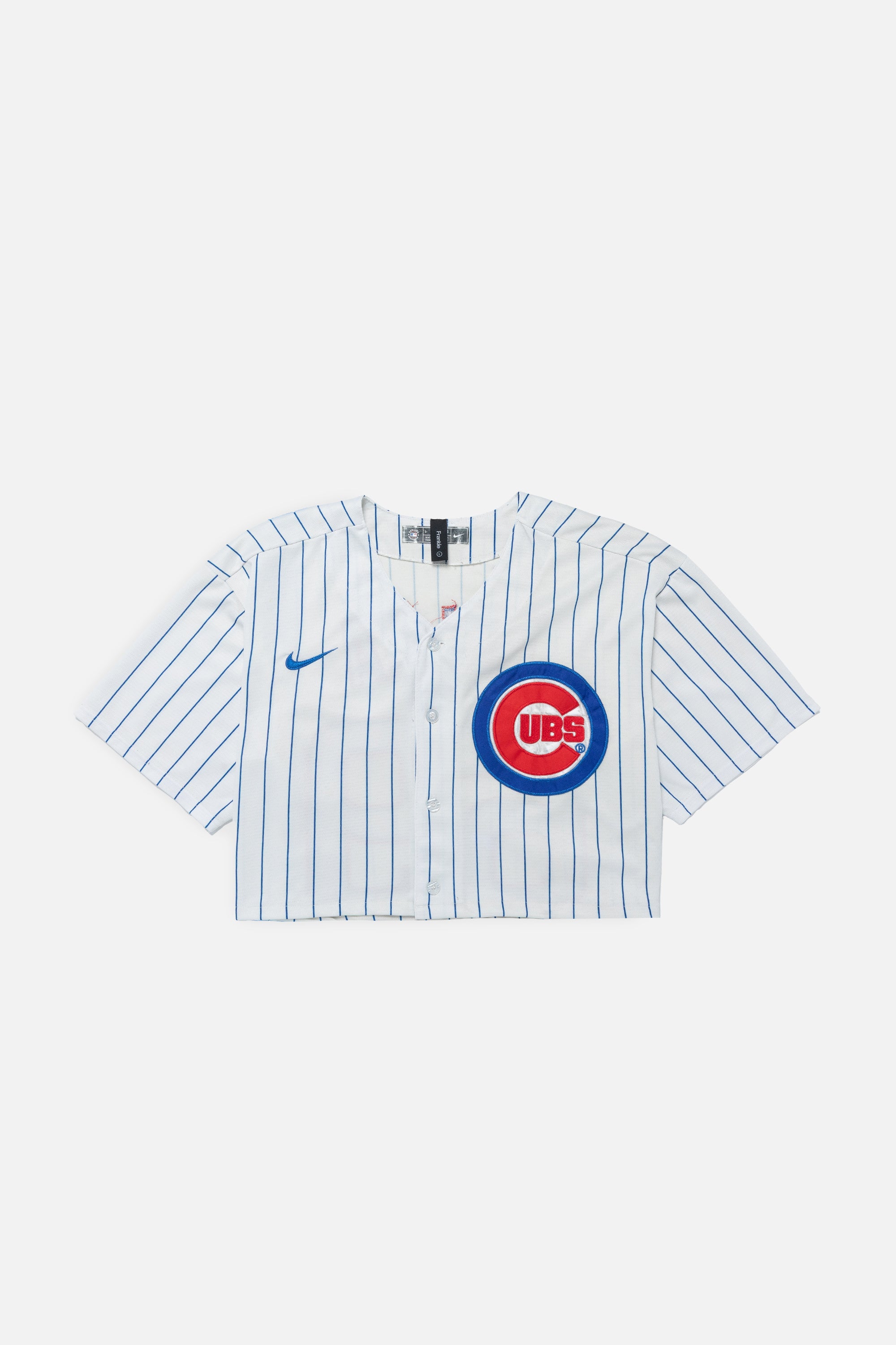 Rework Chicago Cubs Crop Jersey - L-JERSEYS-MLB-Frankie Collective