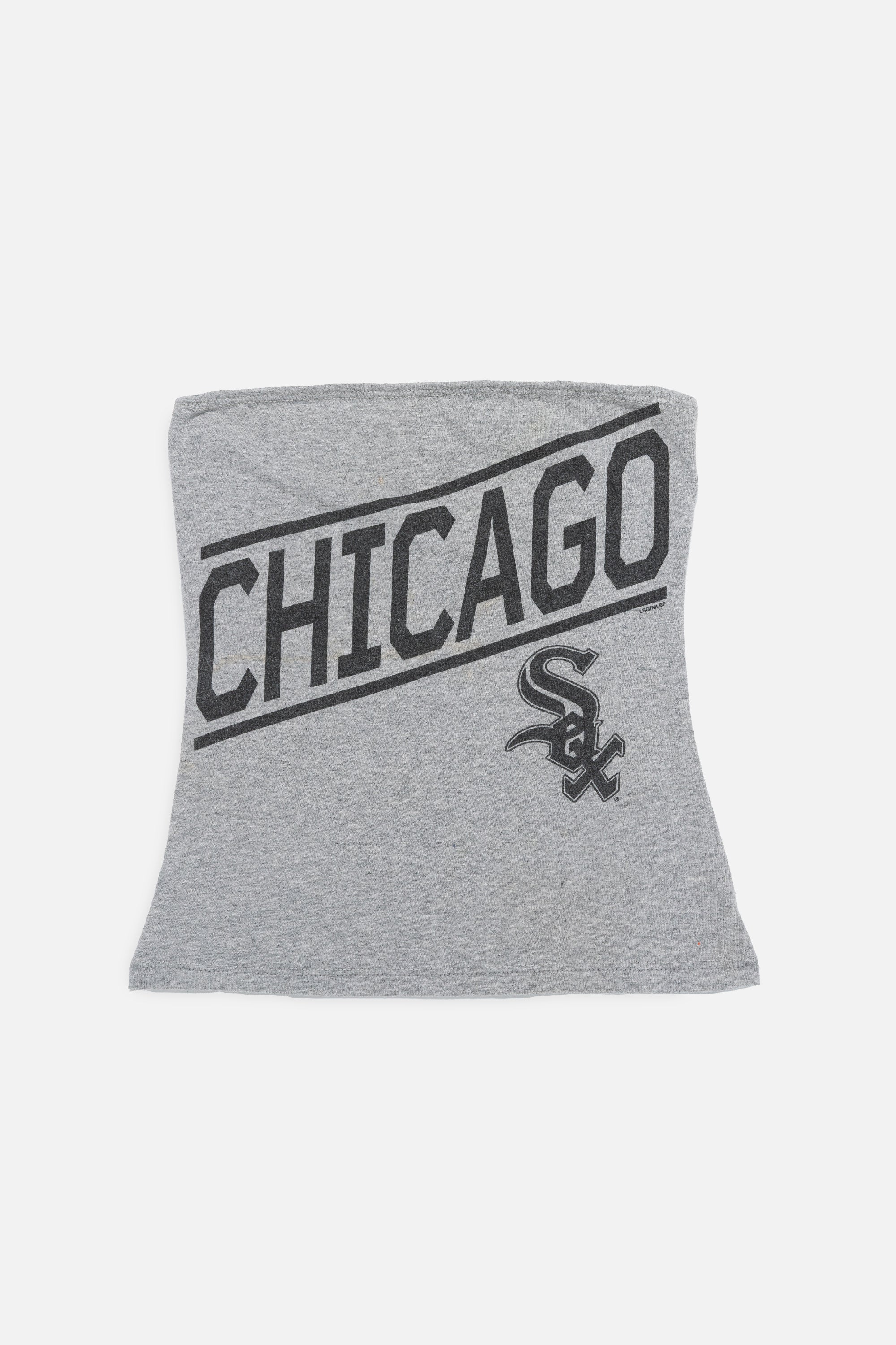 Rework Chicago White Sox Tube Top - S-TOPS-MLB-Frankie Collective