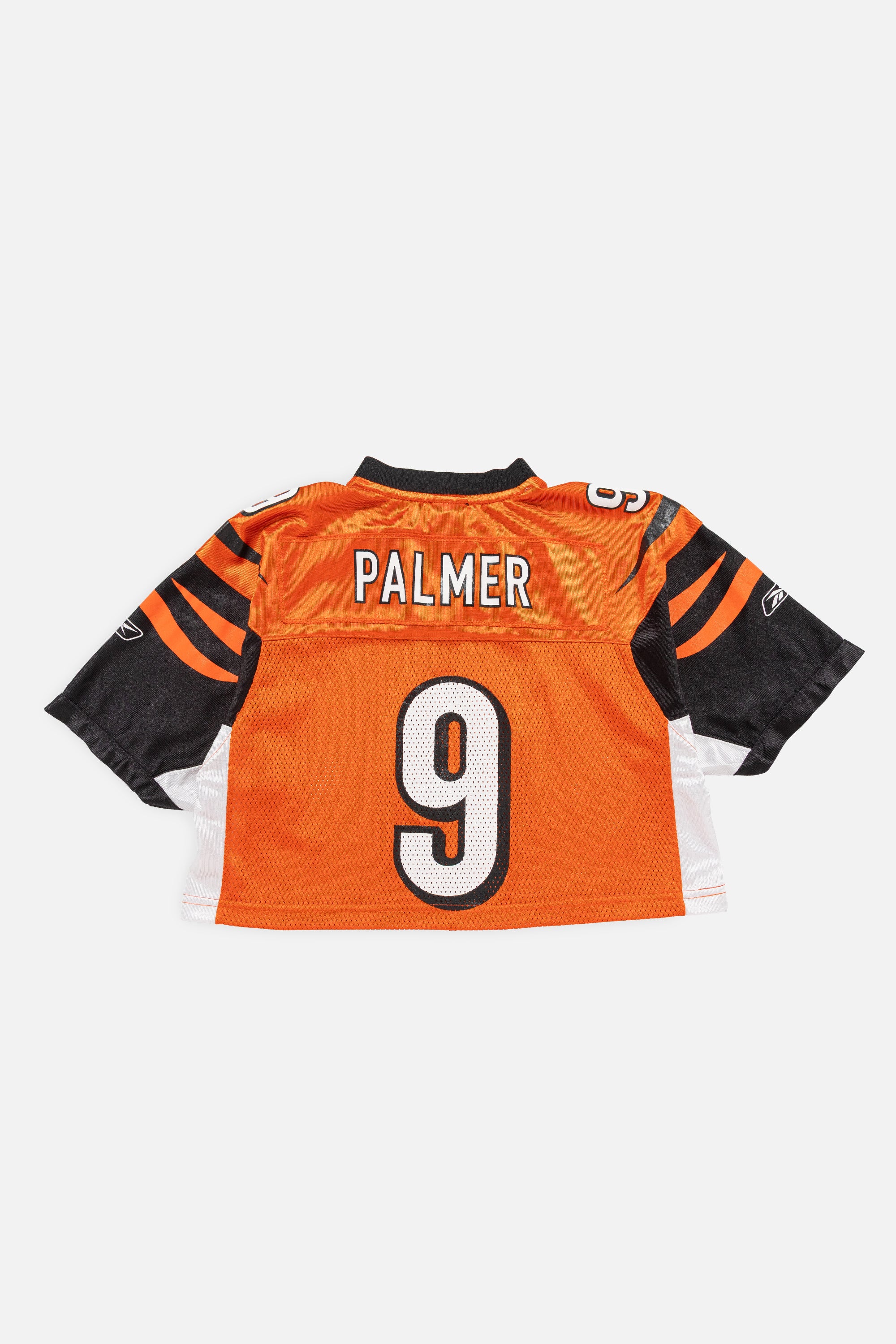 Rework Cincinnati Bengals Crop Jersey-NFL-Frankie Collective-Rework-Vintage-Streetwear