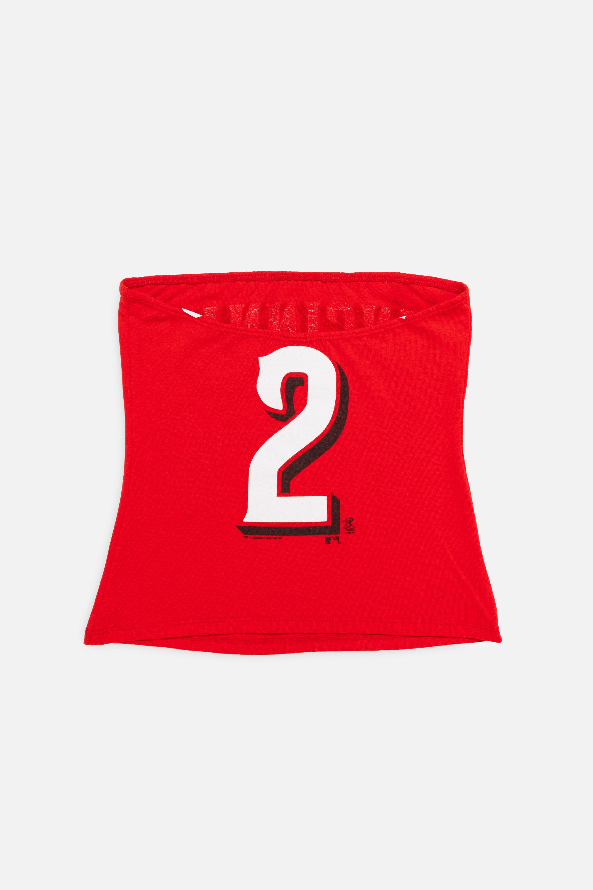 Rework Cincinnati Reds Tube Top - L-TOPS-MLB-Frankie Collective