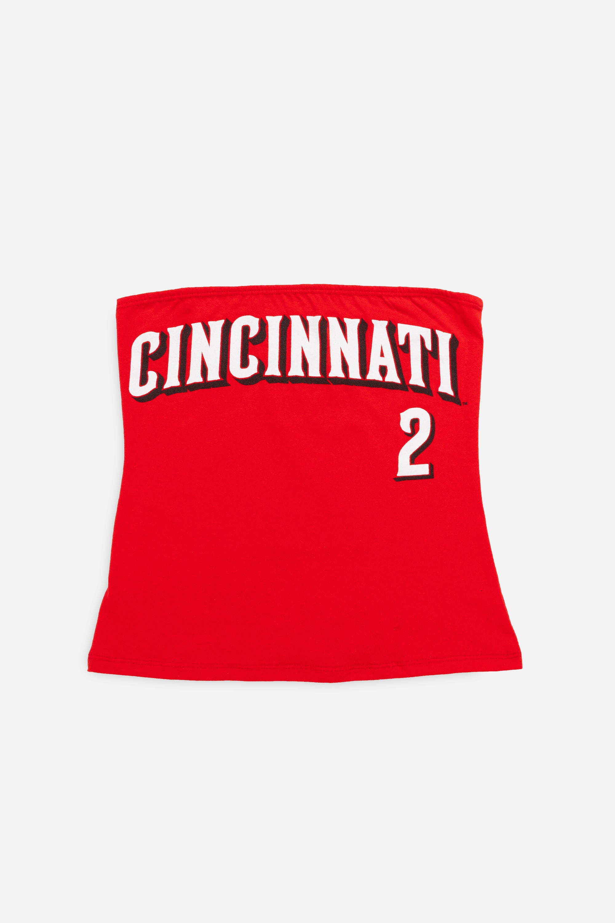 Rework Cincinnati Reds Tube Top - L-TOPS-MLB-Frankie Collective