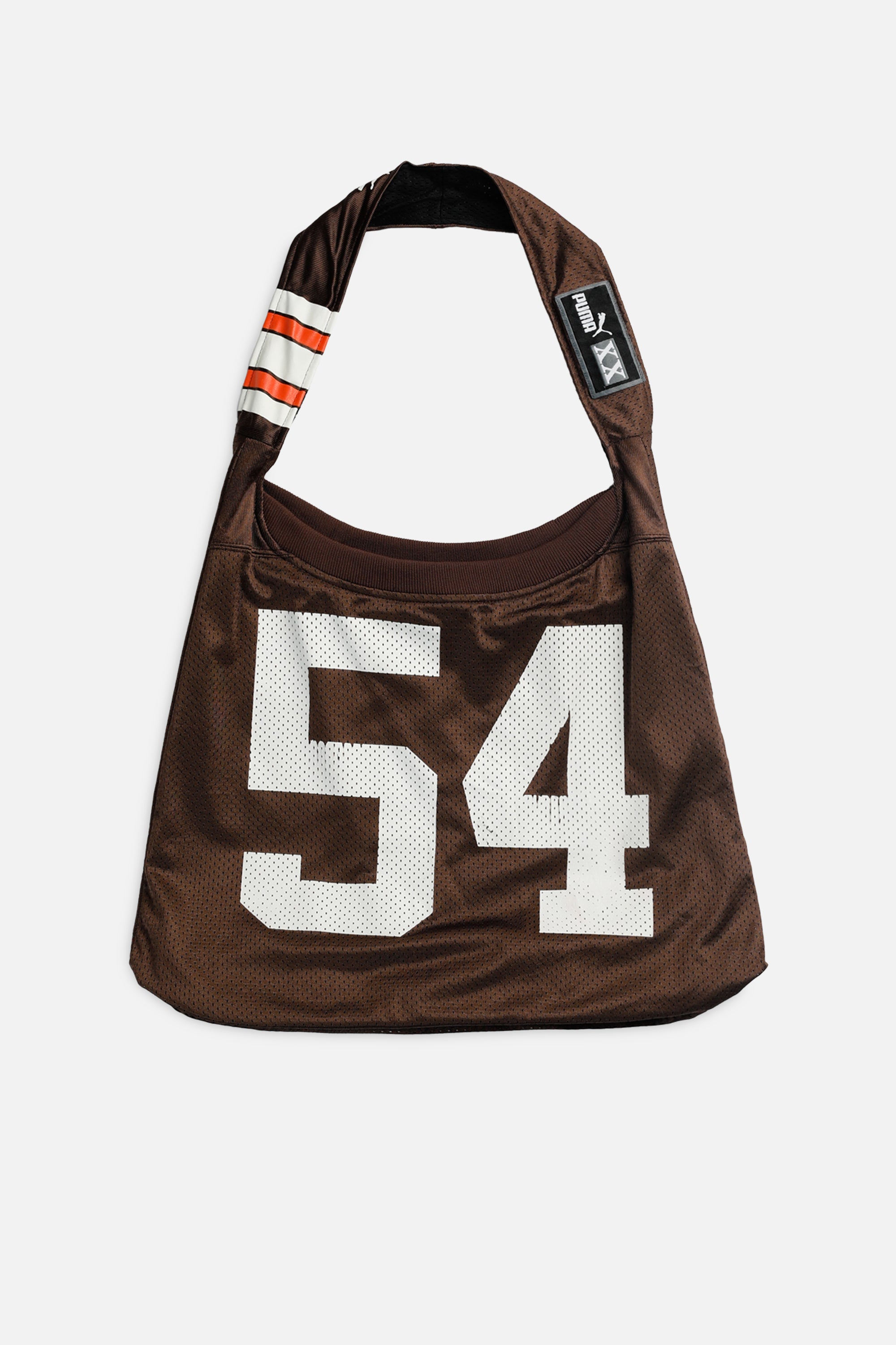 Rework Cleveland Browns NFL Tote Bag-BAGS-NFL-Frankie Collective Rare Vintage Streetwear Reworks