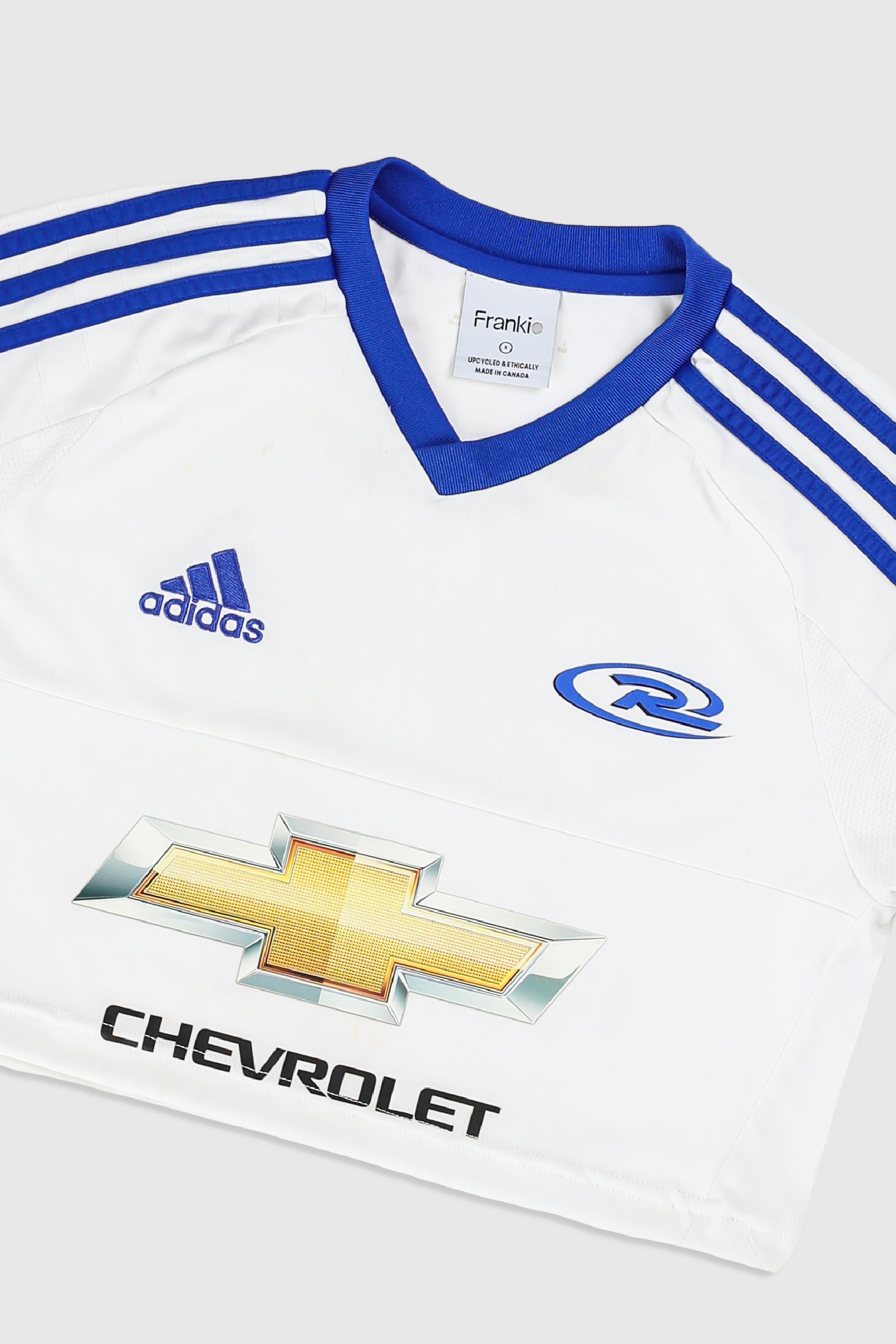 Rework Crop Adidas Soccer Jersey - S-JERSEYS-Frankie Collective