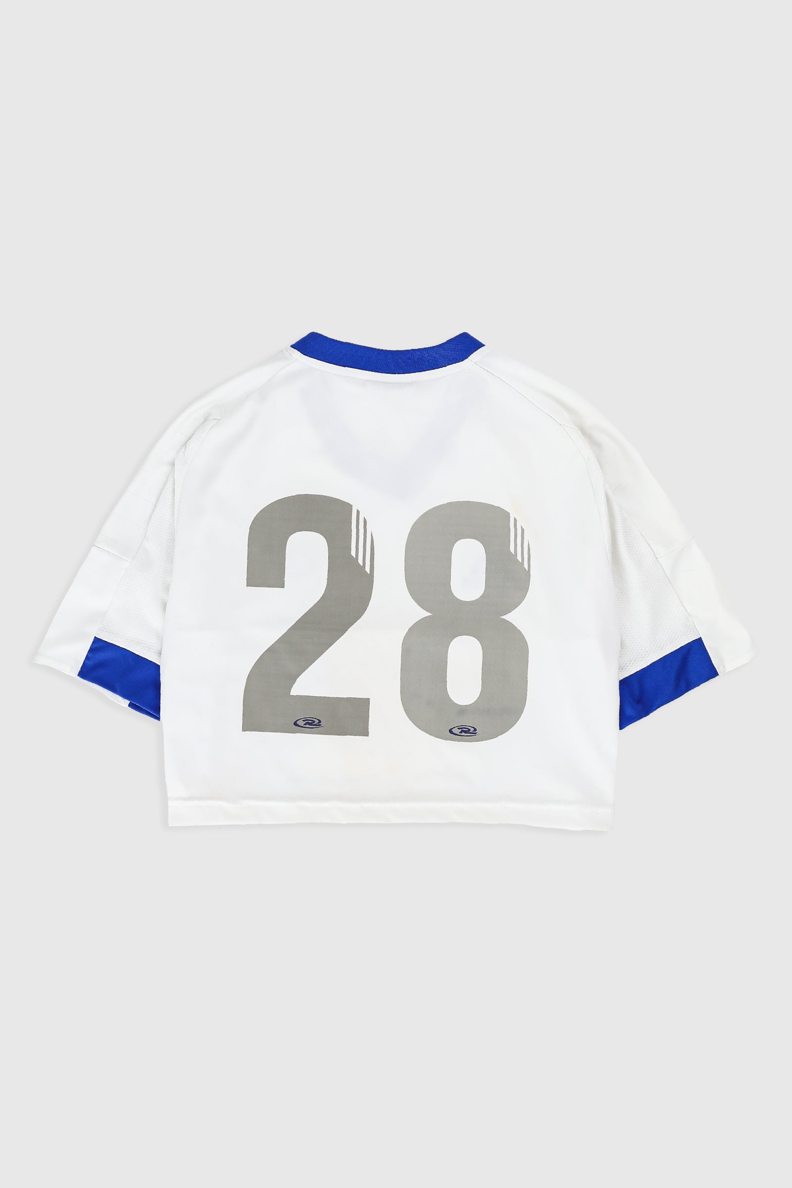 Rework Crop Adidas Soccer Jersey - S-JERSEYS-Frankie Collective
