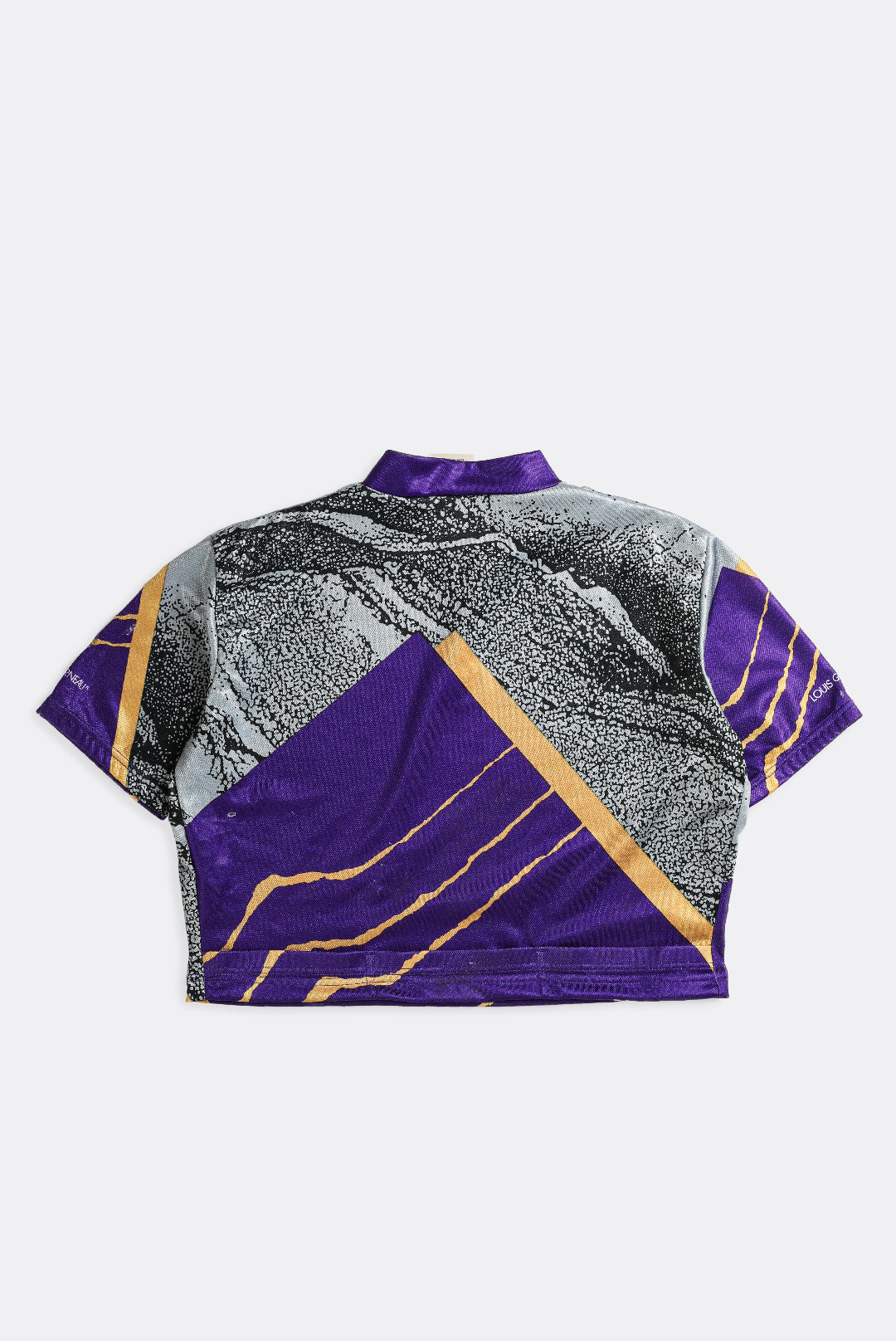 Rework Crop Cycling Jersey - L-JERSEYS-vendor-unknown-Frankie Collective Rare Vintage Streetwear Reworks