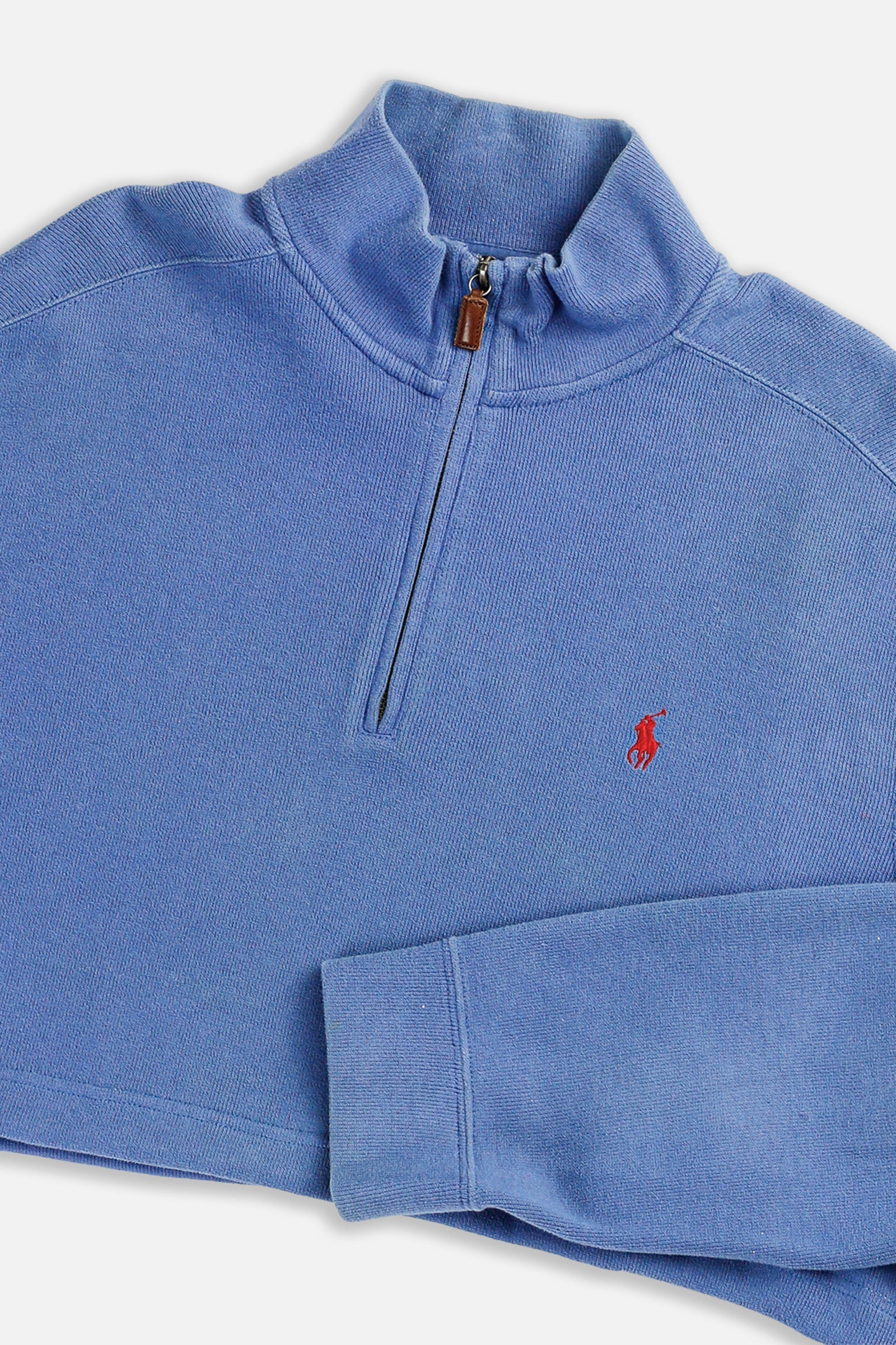 Rework Crop Knit Sweater - XL-SWEATERS-vendor-unknown-XL-Frankie Collective Rare Vintage Streetwear Reworks