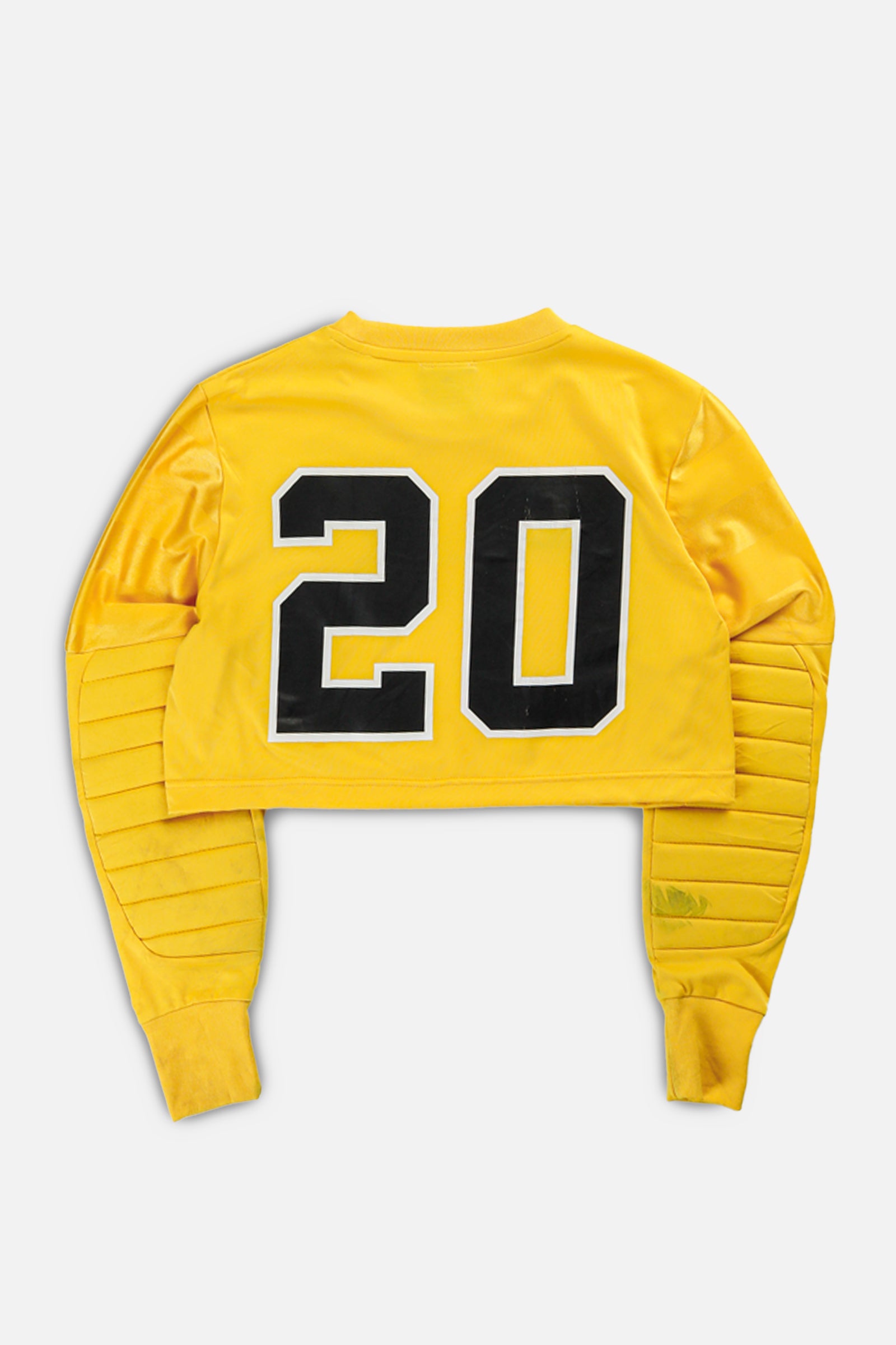 Rework Crop Toms River FC Long Sleeve Soccer Jersey - XS-JERSEYS-vendor-unknown-XS-Frankie Collective Rare Vintage Streetwear Reworks