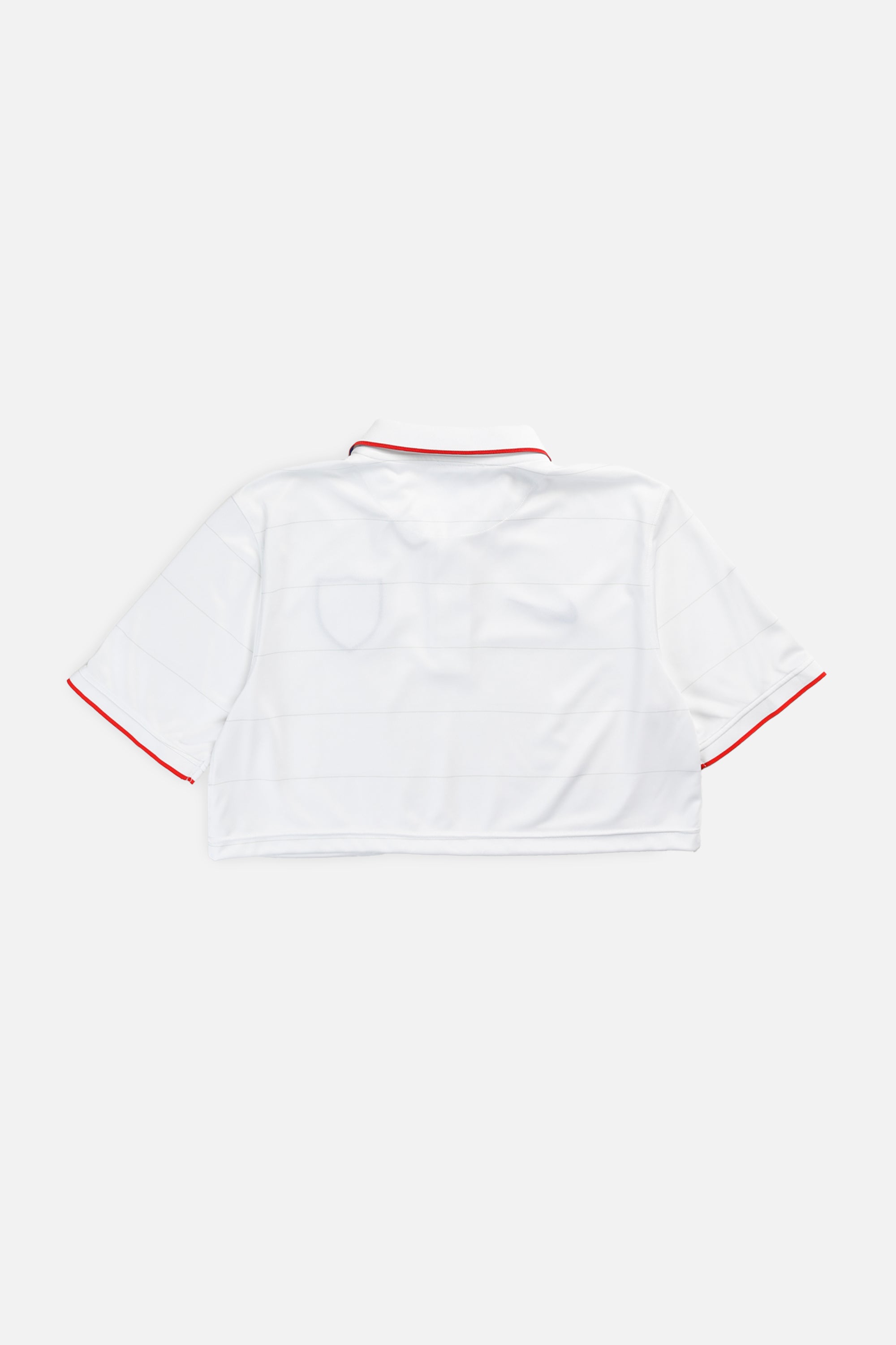 Rework Crop USA Soccer Jersey - XS, M-JERSEYS-vendor-unknown-XS-Frankie Collective Rare Vintage Streetwear Reworks