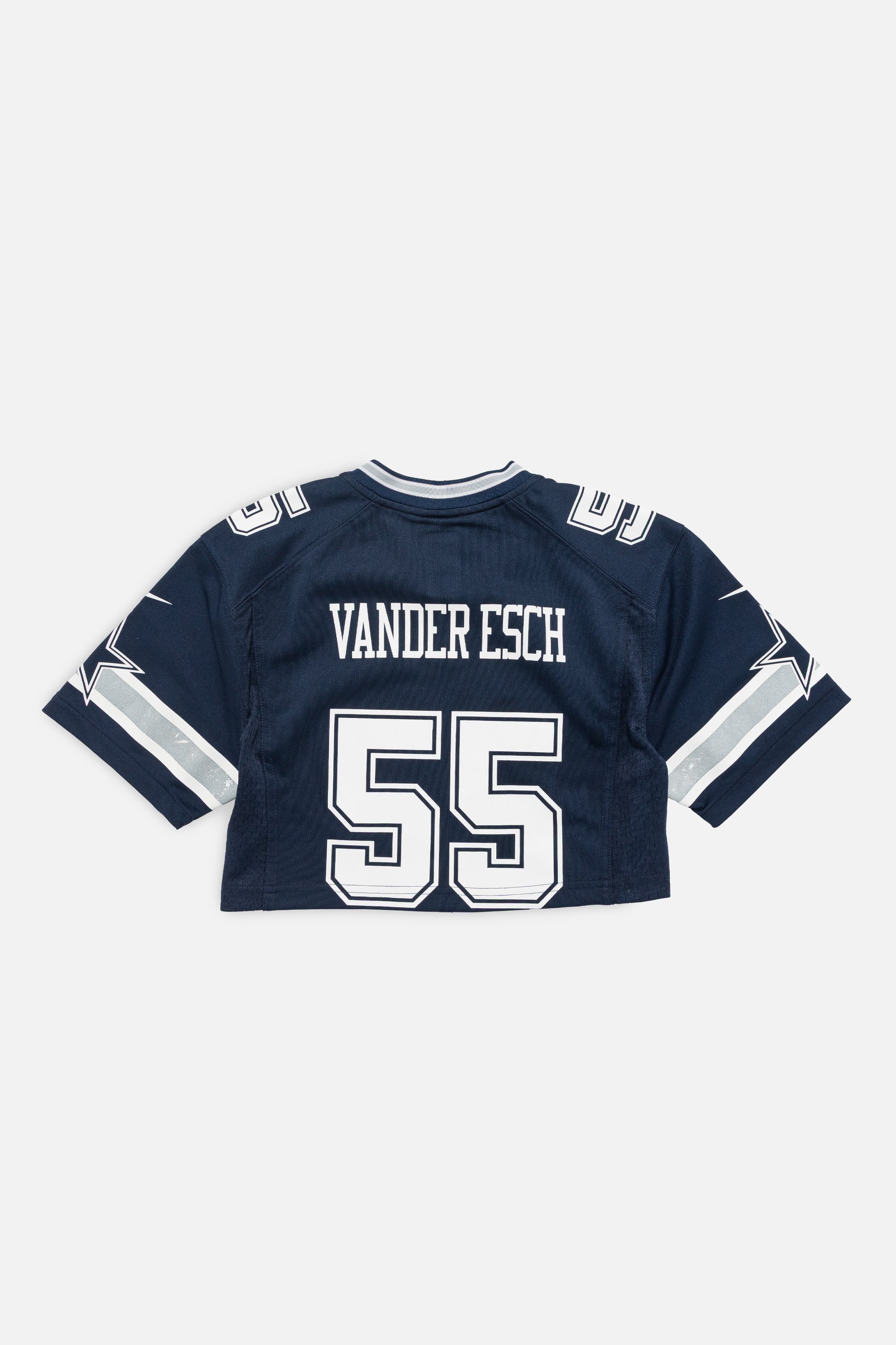 Rework Dallas Cowboys Crop Jersey-NFL-Frankie Collective-Rework-Vintage-Streetwear