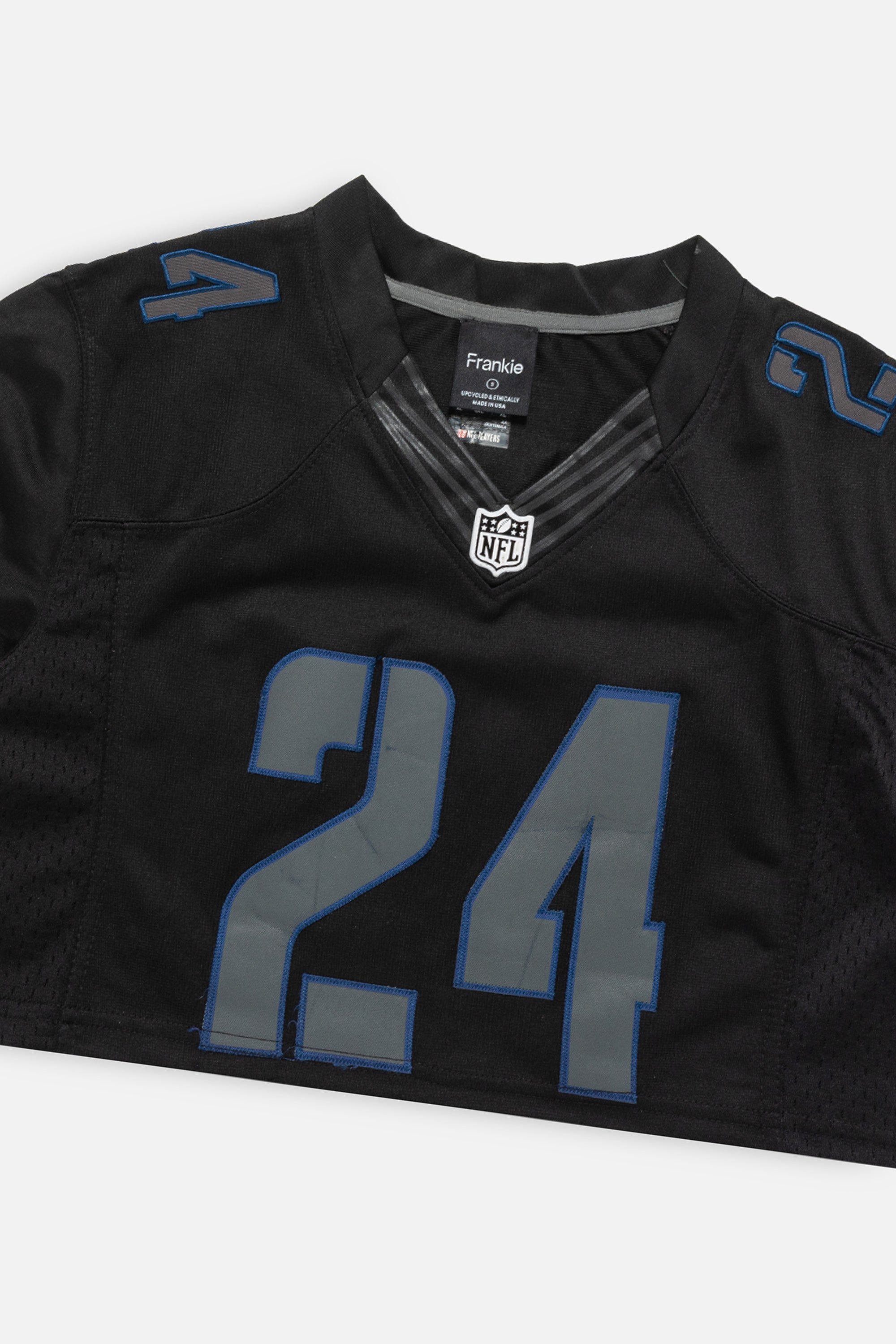 Rework Dallas Cowboys Crop Jersey-NFL-Frankie Collective-Rework-Vintage-Streetwear