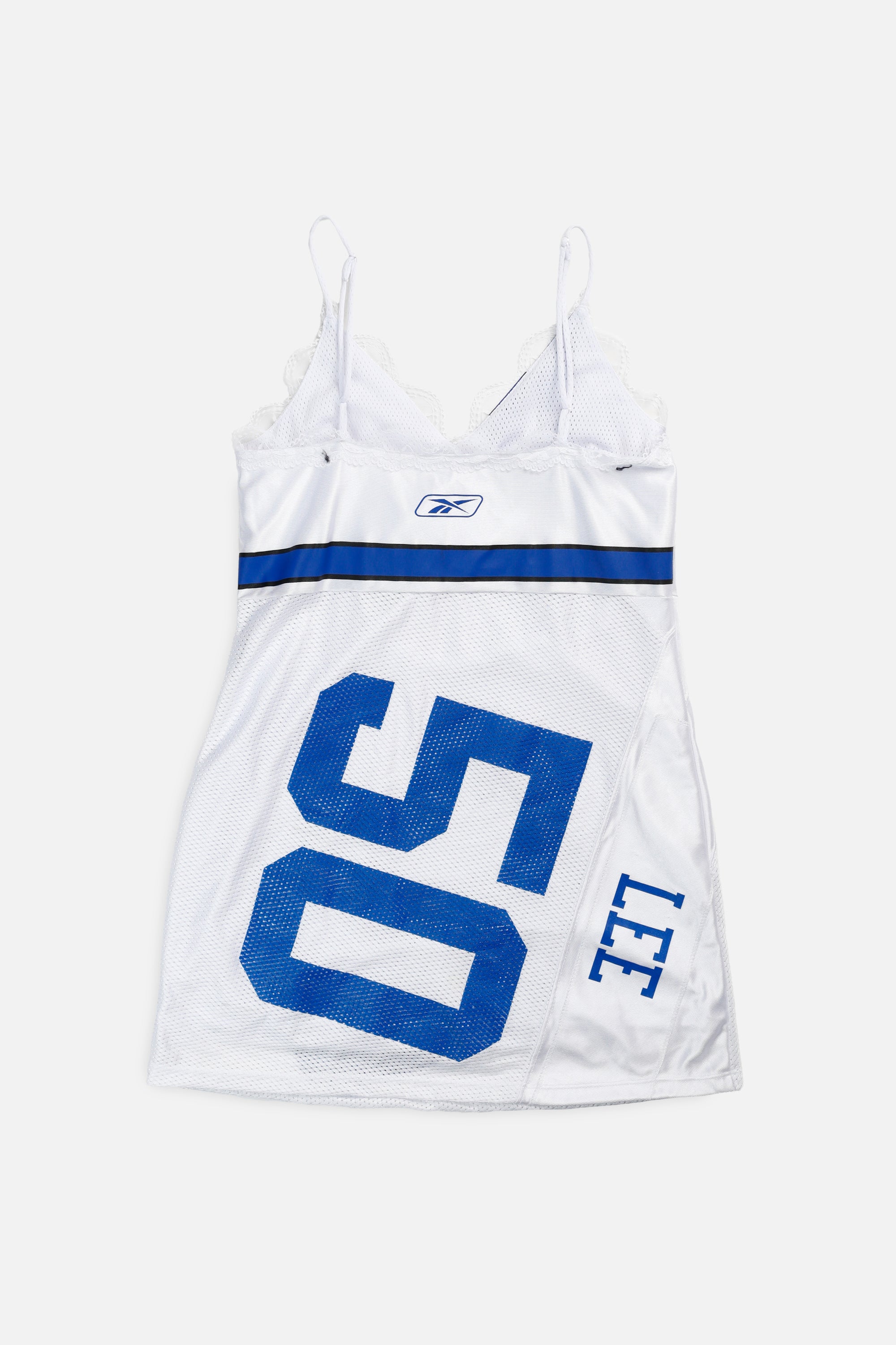 Rework Dallas Cowboys NFL Lace Dress - M-DRESSES-NFL-M-Frankie Collective Rare Vintage Streetwear Reworks