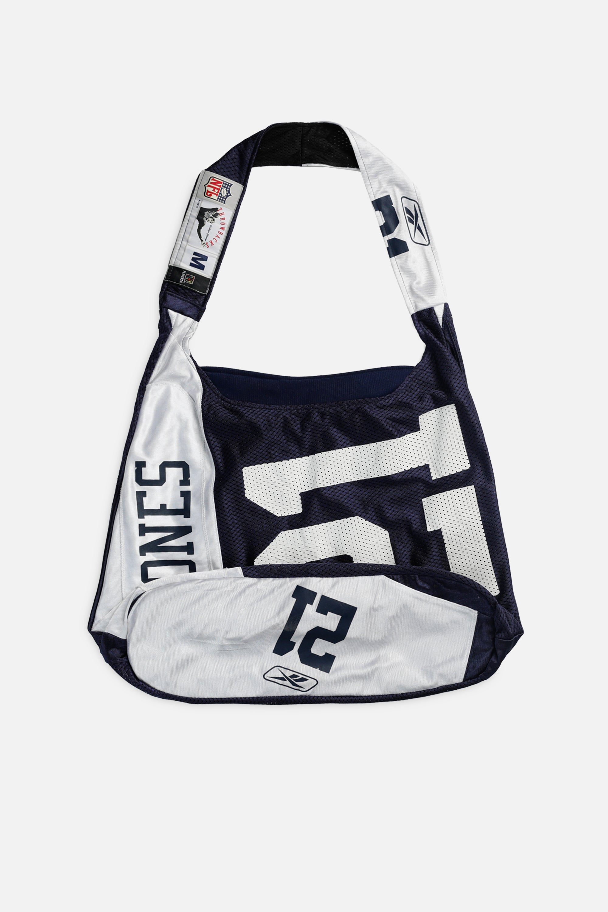 Rework Dallas Cowboys NFL Tote Bag-BAGS-NFL-Frankie Collective Rare Vintage Streetwear Reworks