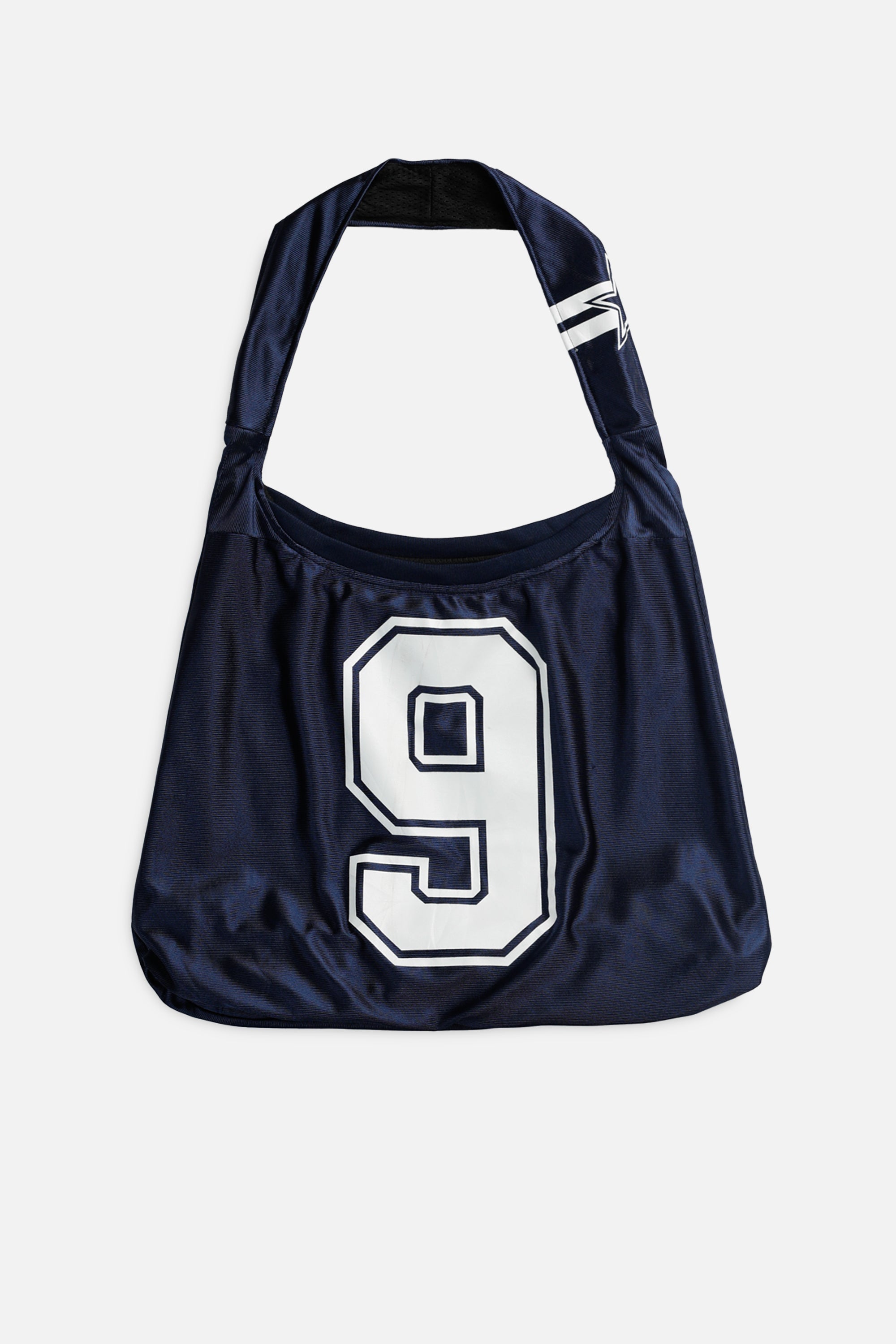 Rework Dallas Cowboys NFL Tote Bag-BAGS-NFL-Frankie Collective Rare Vintage Streetwear Reworks