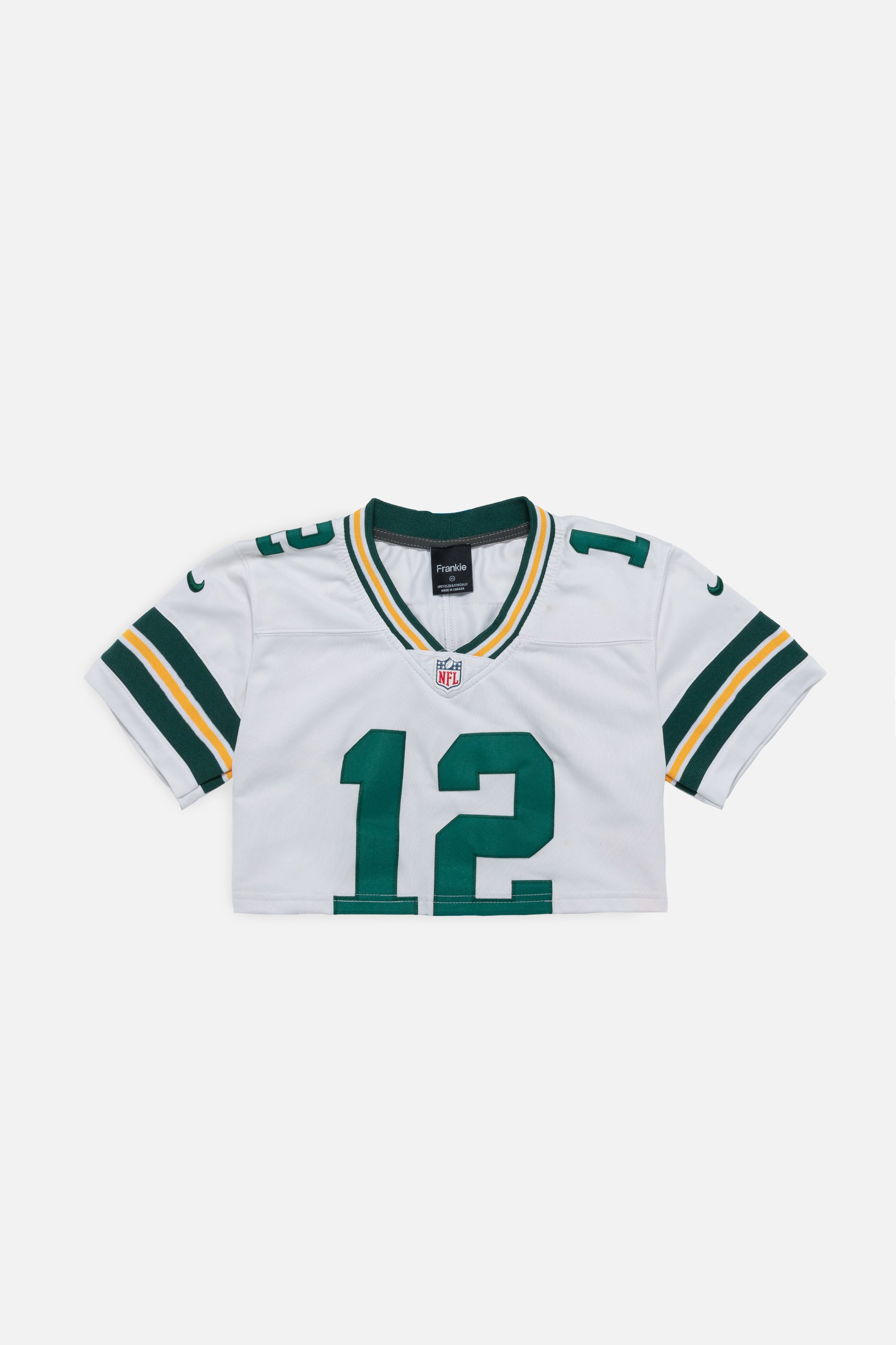 Rework Green Bay Packers Crop Jersey - XS-JERSEYS-NFL-Frankie Collective