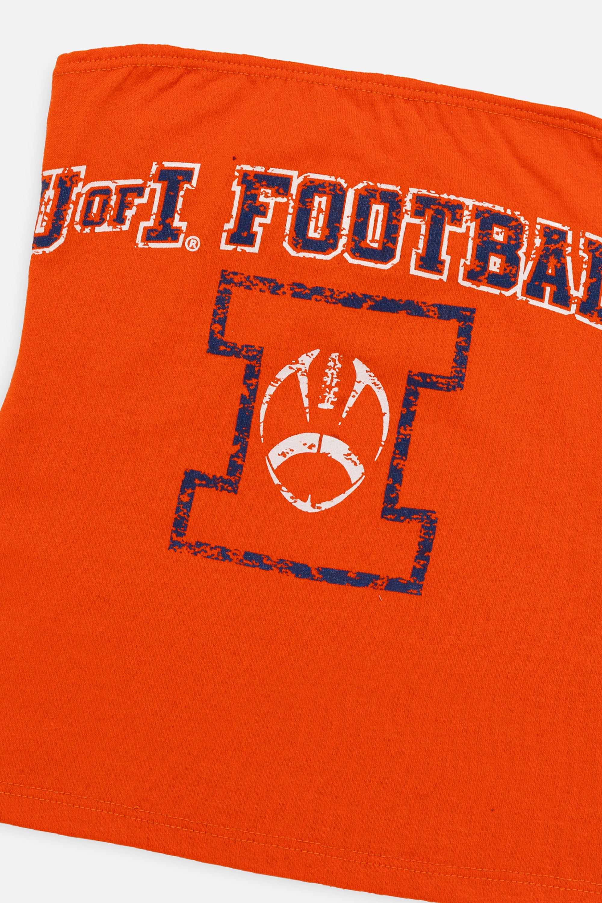 Rework Illinois Football Tube Top - XS-TOPS-NFL-Frankie Collective
