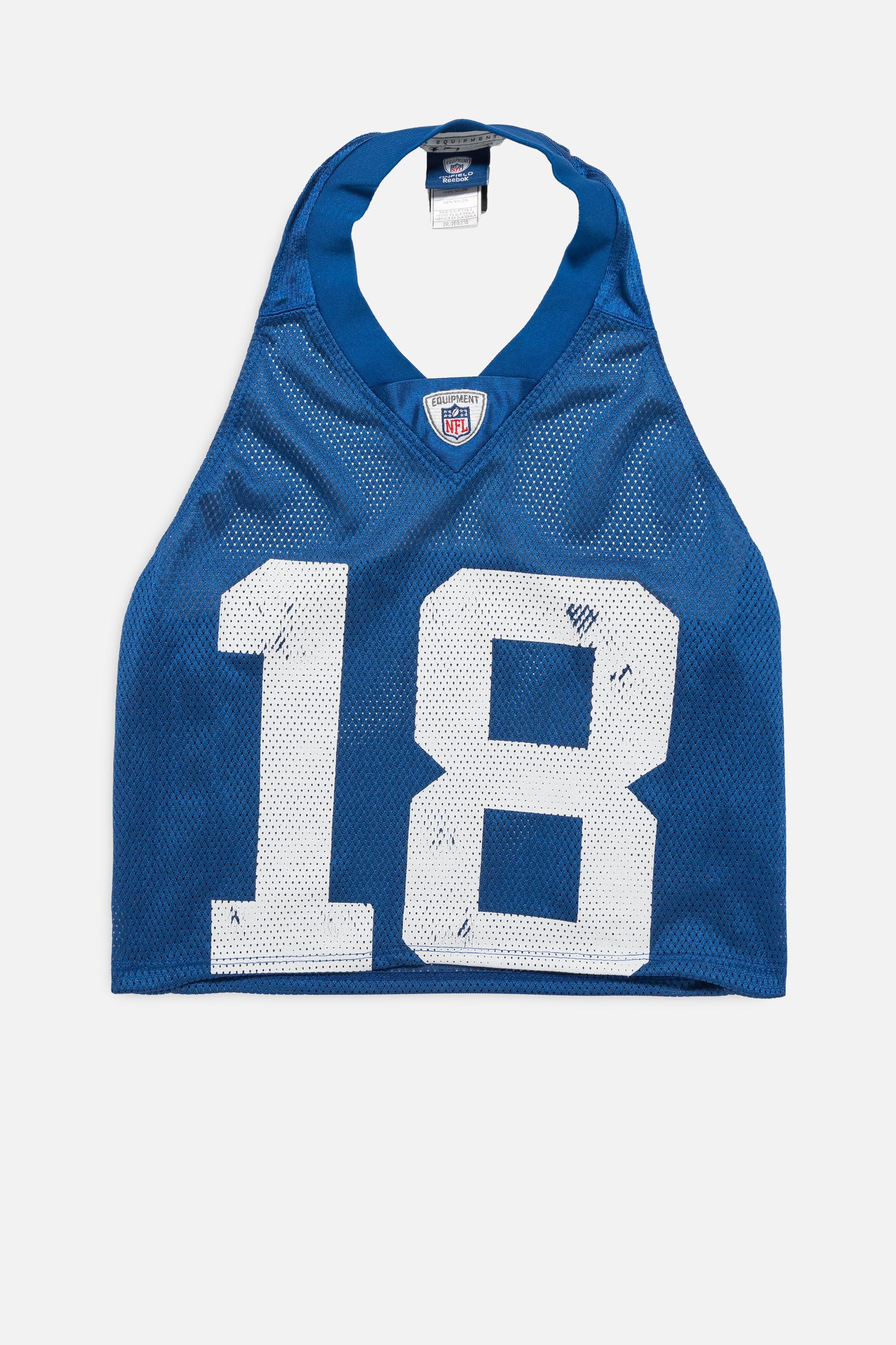 Rework Indianapolis Colts Halter Top-NFL-Frankie Collective-Rework-Vintage-Streetwear
