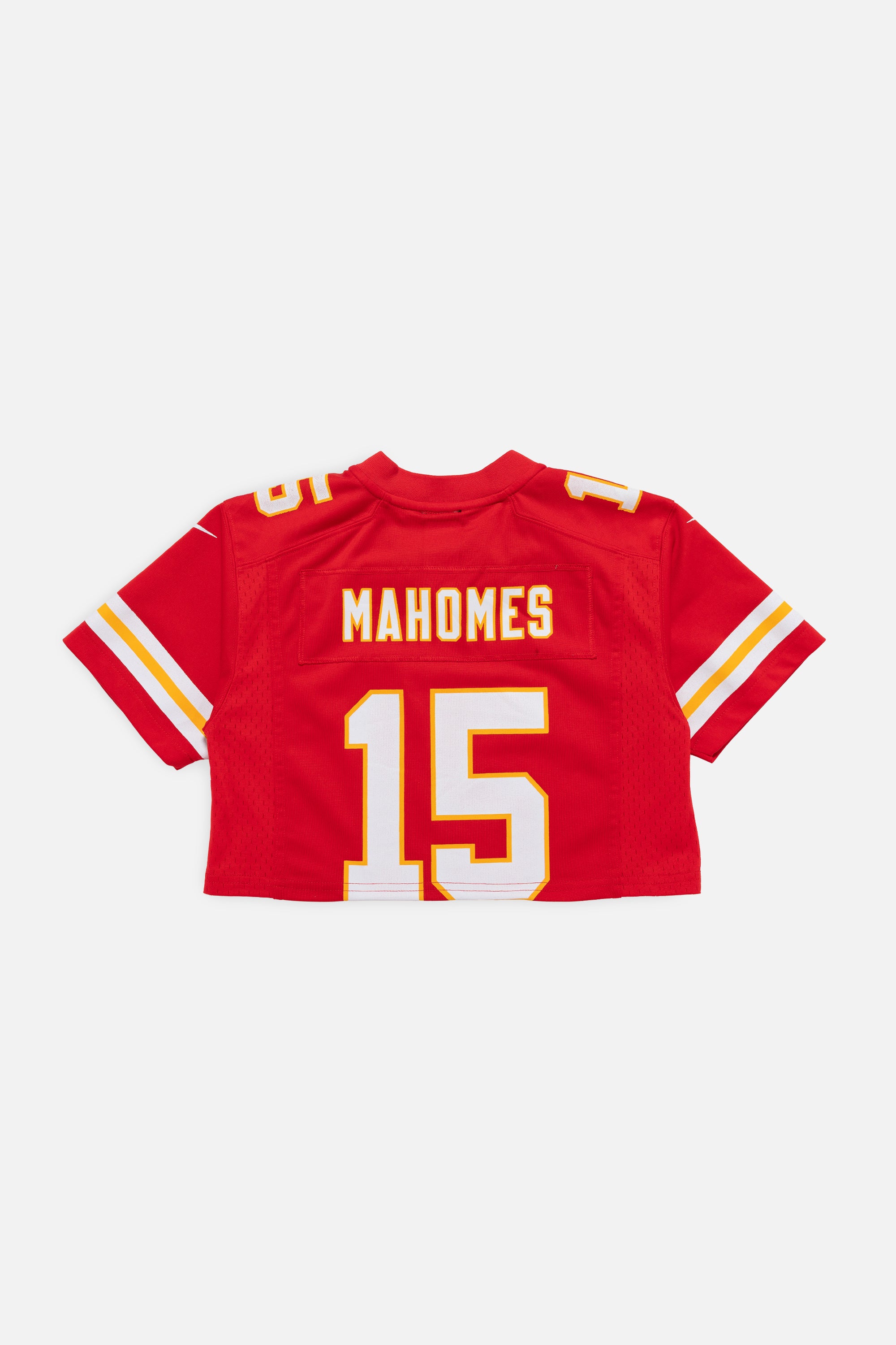 Rework Kansas City Chiefs Crop Jersey-NFL-Frankie Collective-Rework-Vintage-Streetwear