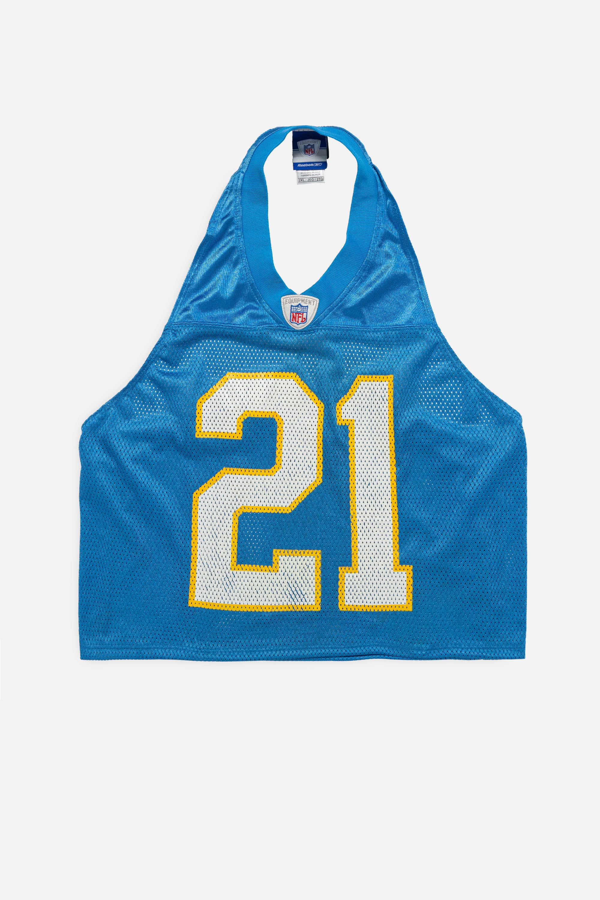 Rework Los Angeles Chargers Halter Top-NFL-Frankie Collective-Rework-Vintage-Streetwear