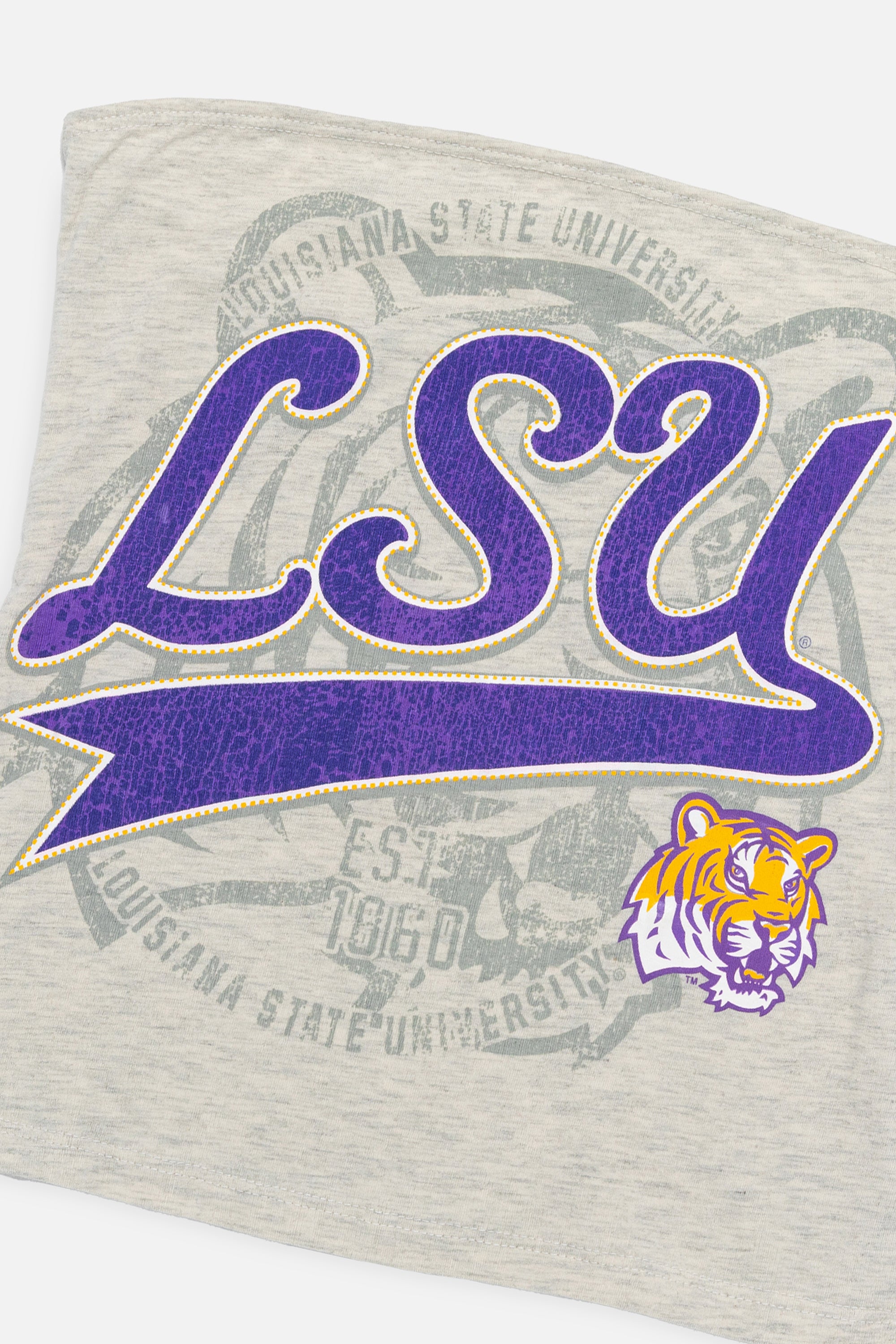 Rework LSU Tigers Tube Top - S-TOPS-NCAA-Frankie Collective