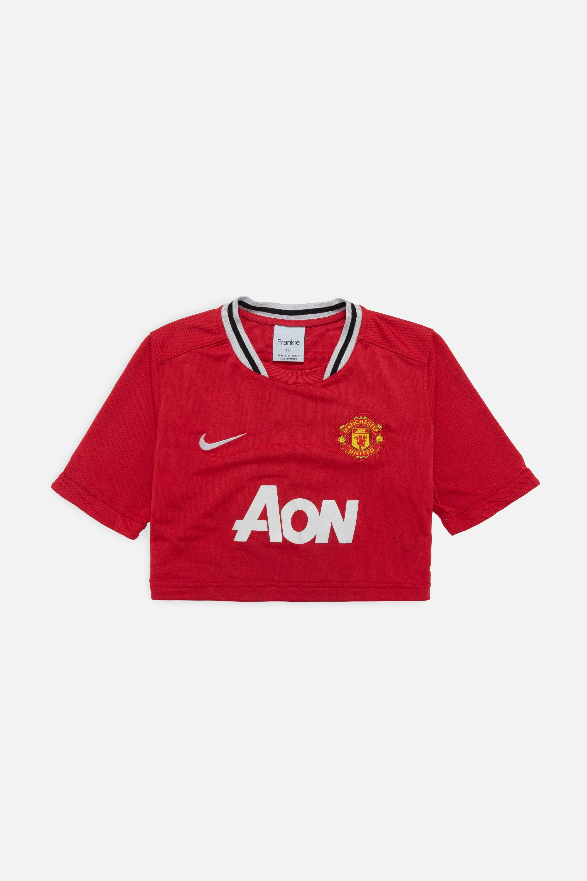 Rework Manchester United FC Crop Jersey - S-JERSEYS-Nike-Frankie Collective