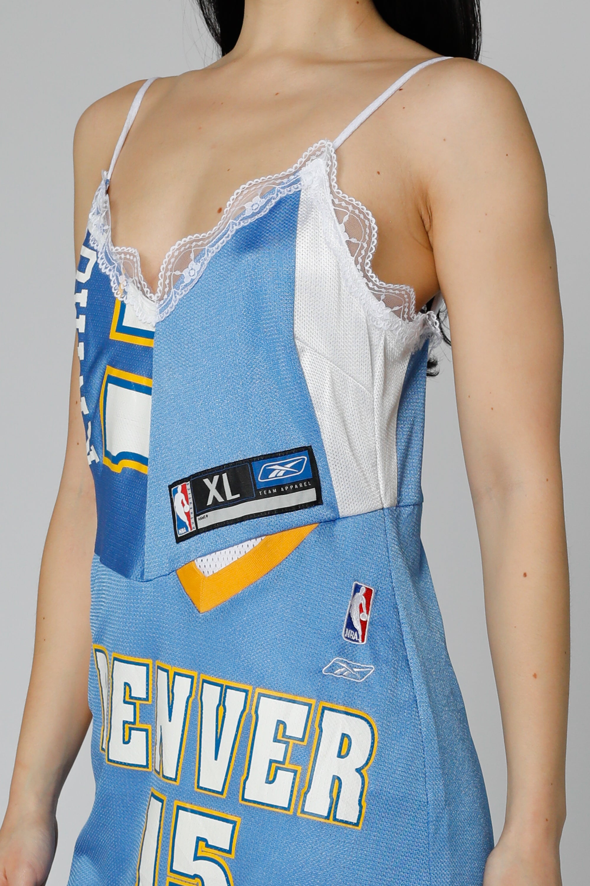 Rework NBA Lace Dress - S-DRESSES-NBA-Frankie Collective