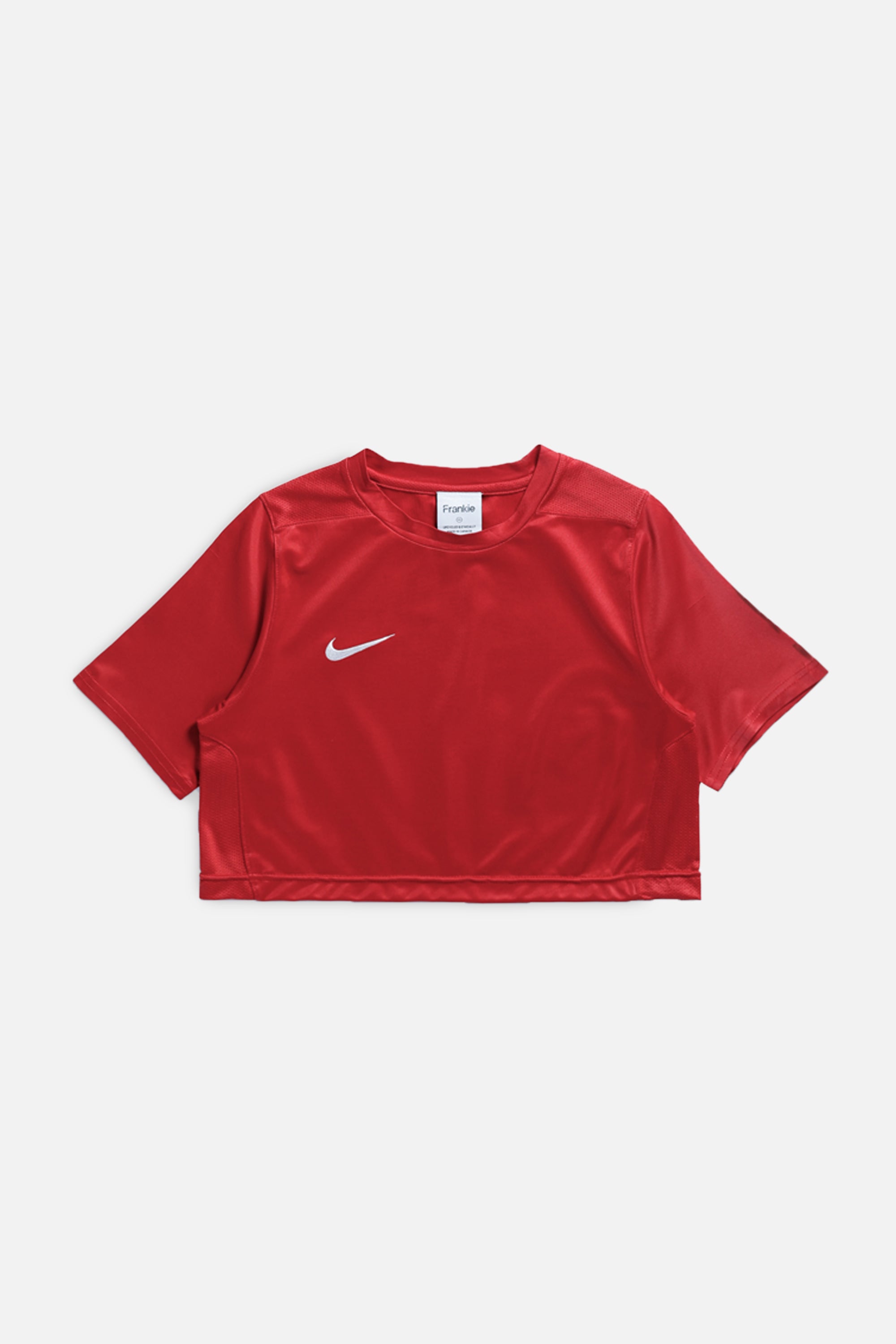 Rework Nike Crop Jersey - XS-JERSEYS-Nike-XS-Frankie Collective Rare Vintage Streetwear Reworks