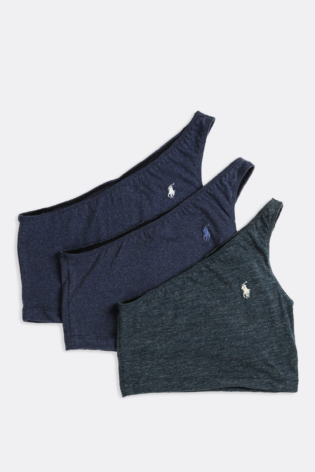 Rework One Shoulder Tank - XS, S, M, L, XL-TOPS-Polo-XS-Frankie Collective Rare Vintage Streetwear Reworks