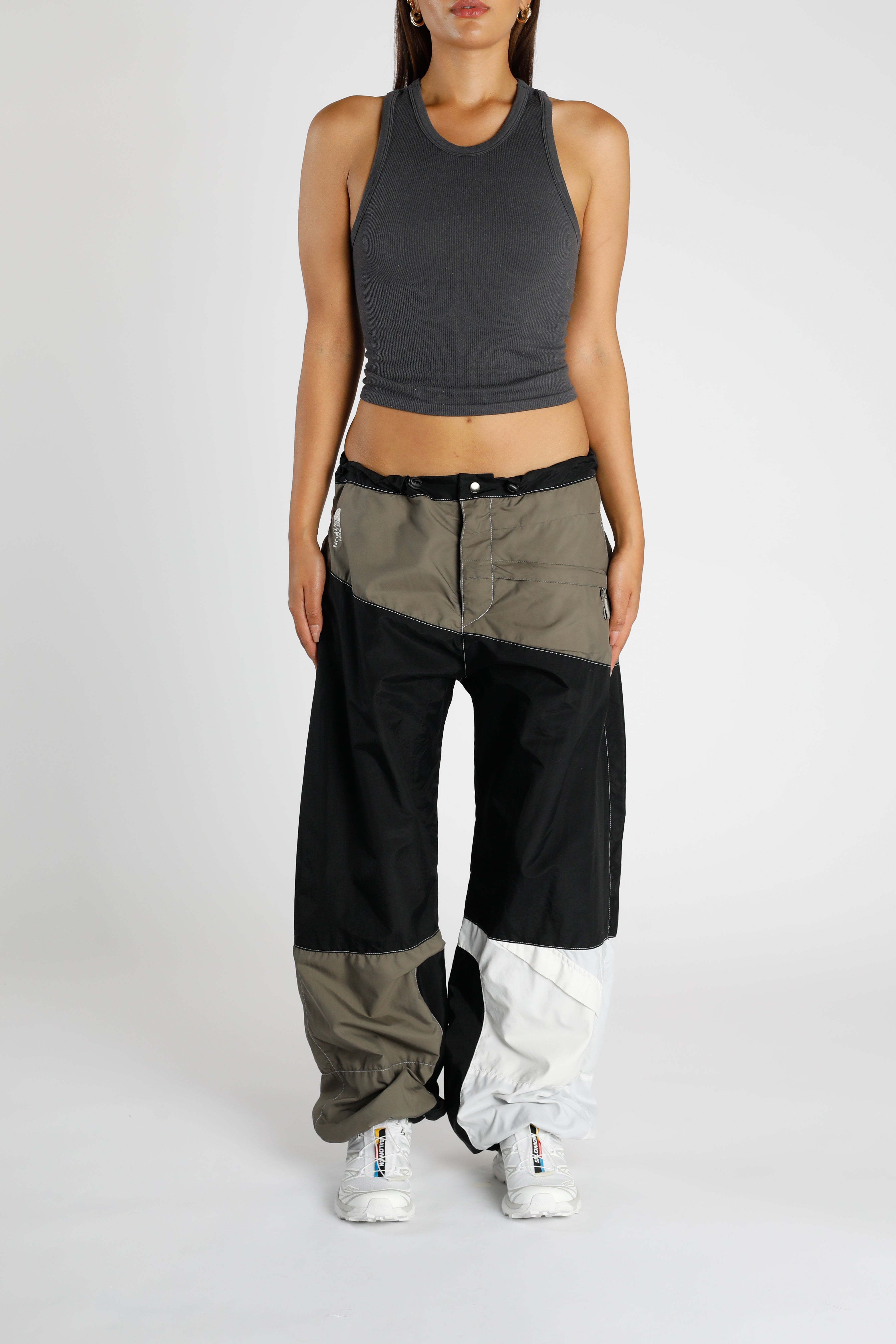 Rework Outerwear Pant - XL-BOTTOMS-North Face-XL-Frankie Collective Rare Vintage Streetwear Reworks