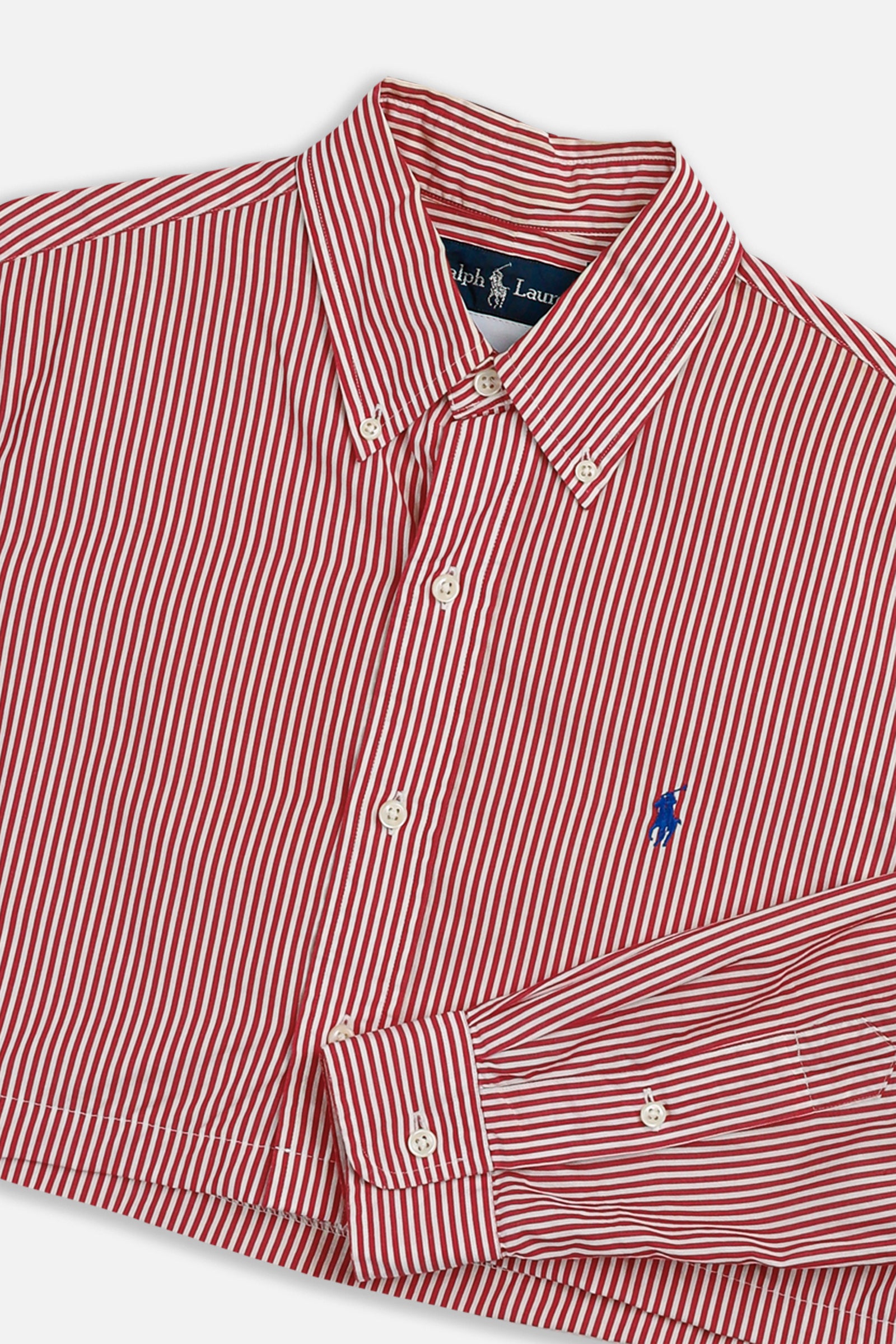 Rework Oxford Crop Shirt - M-TOPS-vendor-unknown-Frankie Collective