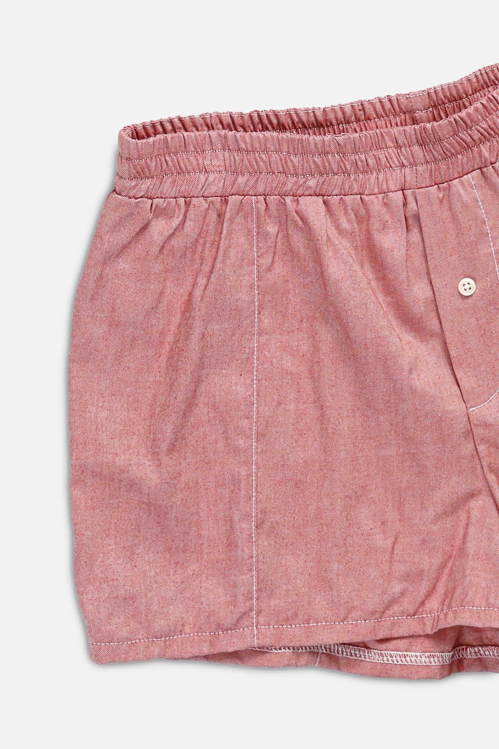 Rework Oxford Mini Boxer Shorts - M-BOTTOMS-vendor-unknown-M-Frankie Collective Rare Vintage Streetwear Reworks