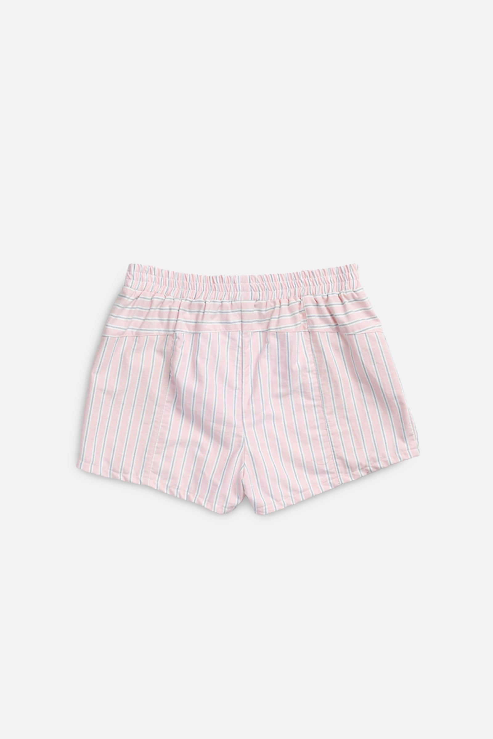 Rework Oxford Mini Boxer Shorts - S-BOTTOMS-vendor-unknown-S-Frankie Collective Rare Vintage Streetwear Reworks