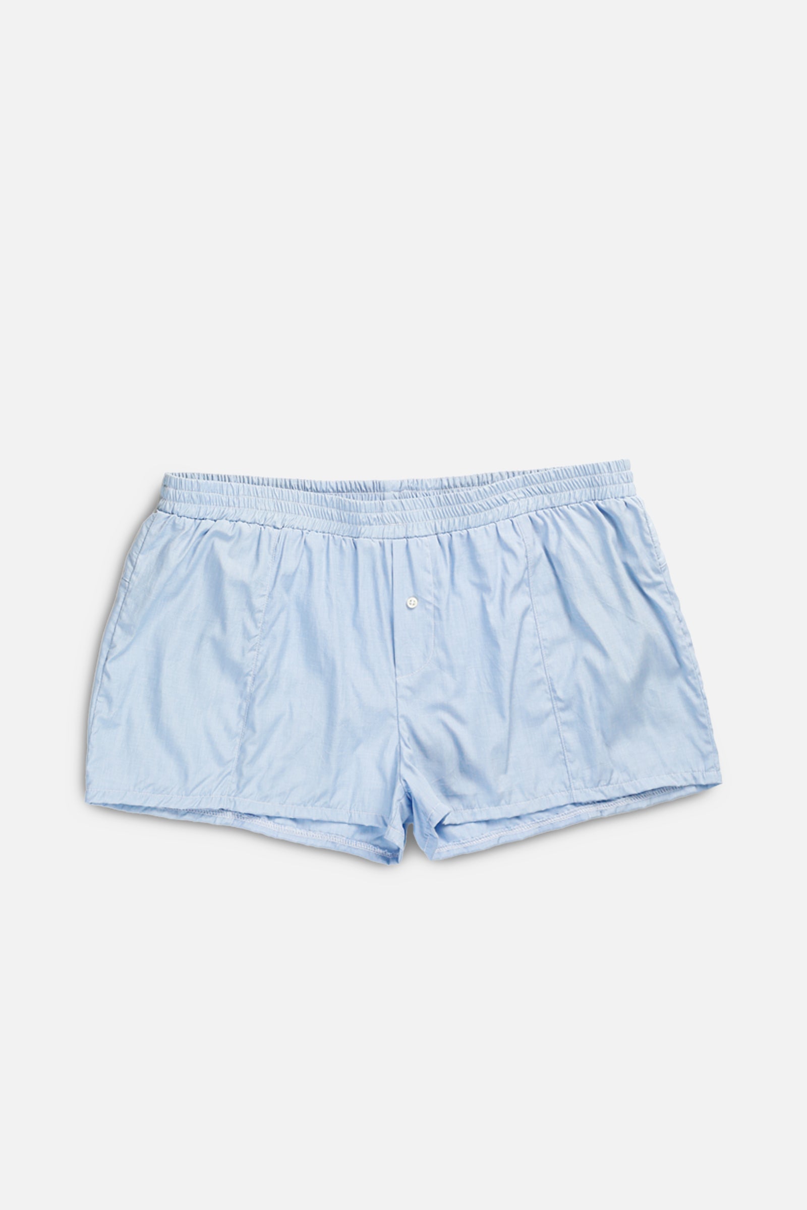 Rework Oxford Mini Boxer Shorts - XXL-BOTTOMS-vendor-unknown-XXL-Frankie Collective Rare Vintage Streetwear Reworks