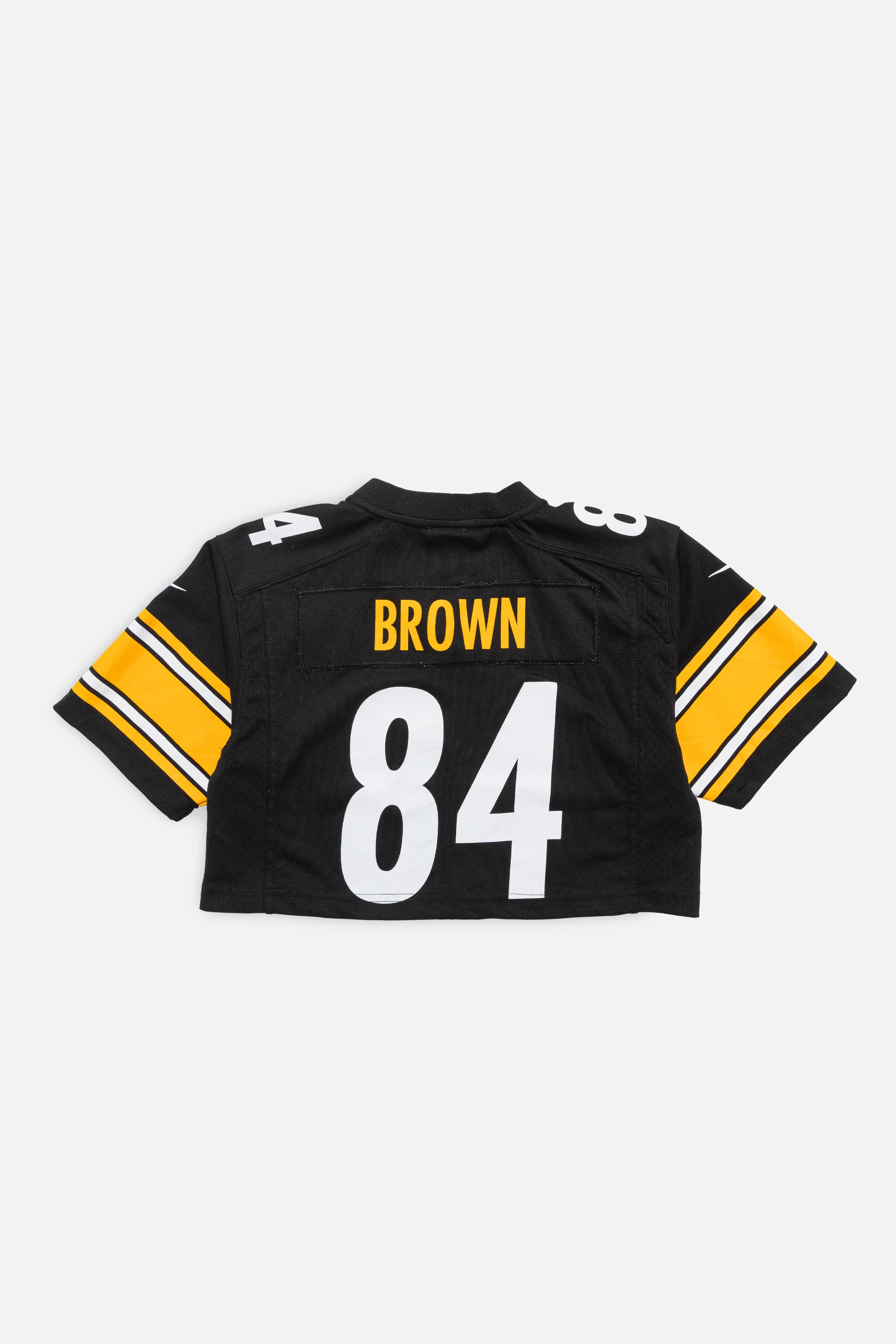 Rework Pittsburgh Steelers Crop Jersey-NFL-Frankie Collective-Rework-Vintage-Streetwear