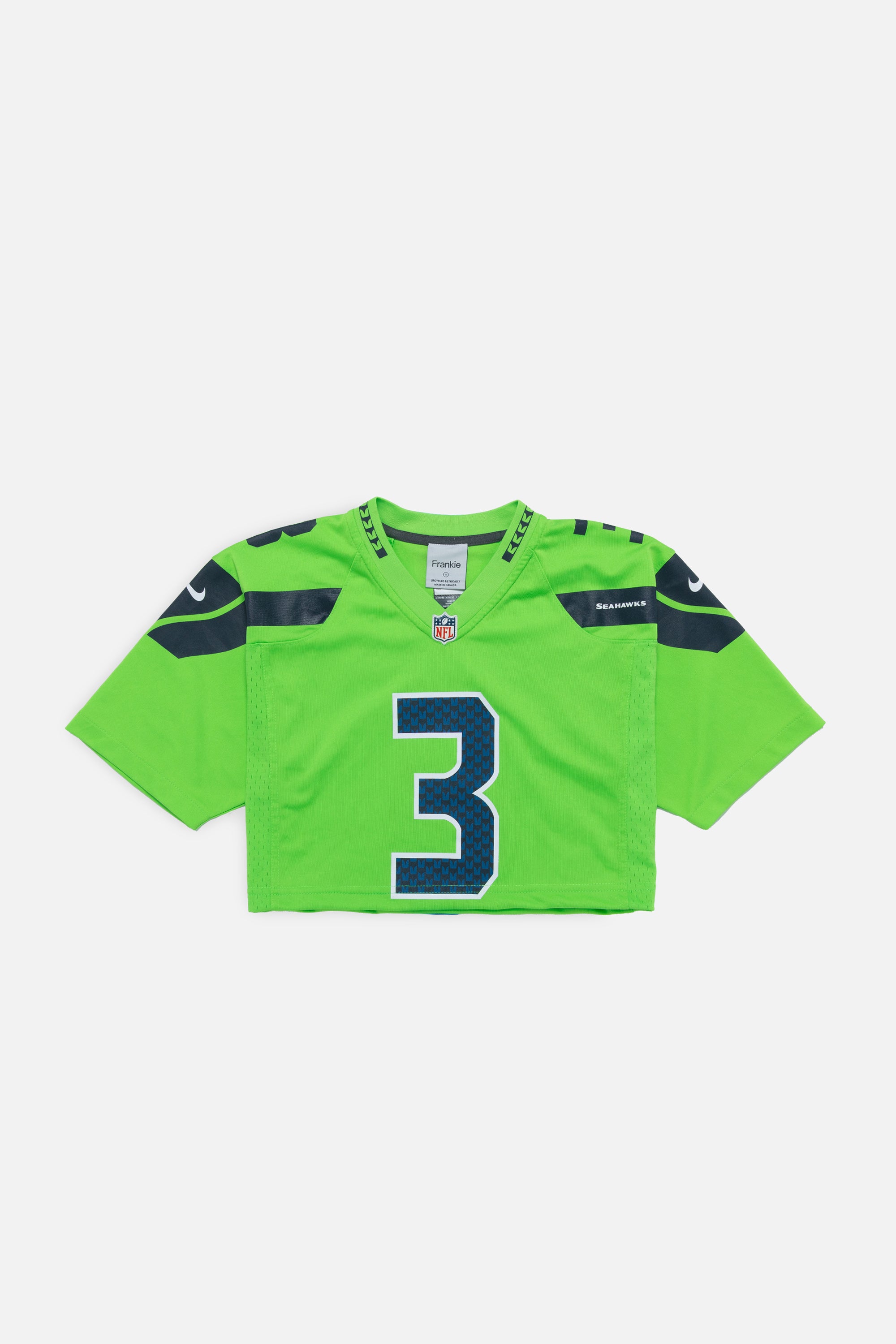 Rework Seattle Mariners Crop Jersey - S-JERSEYS-NFL-Frankie Collective