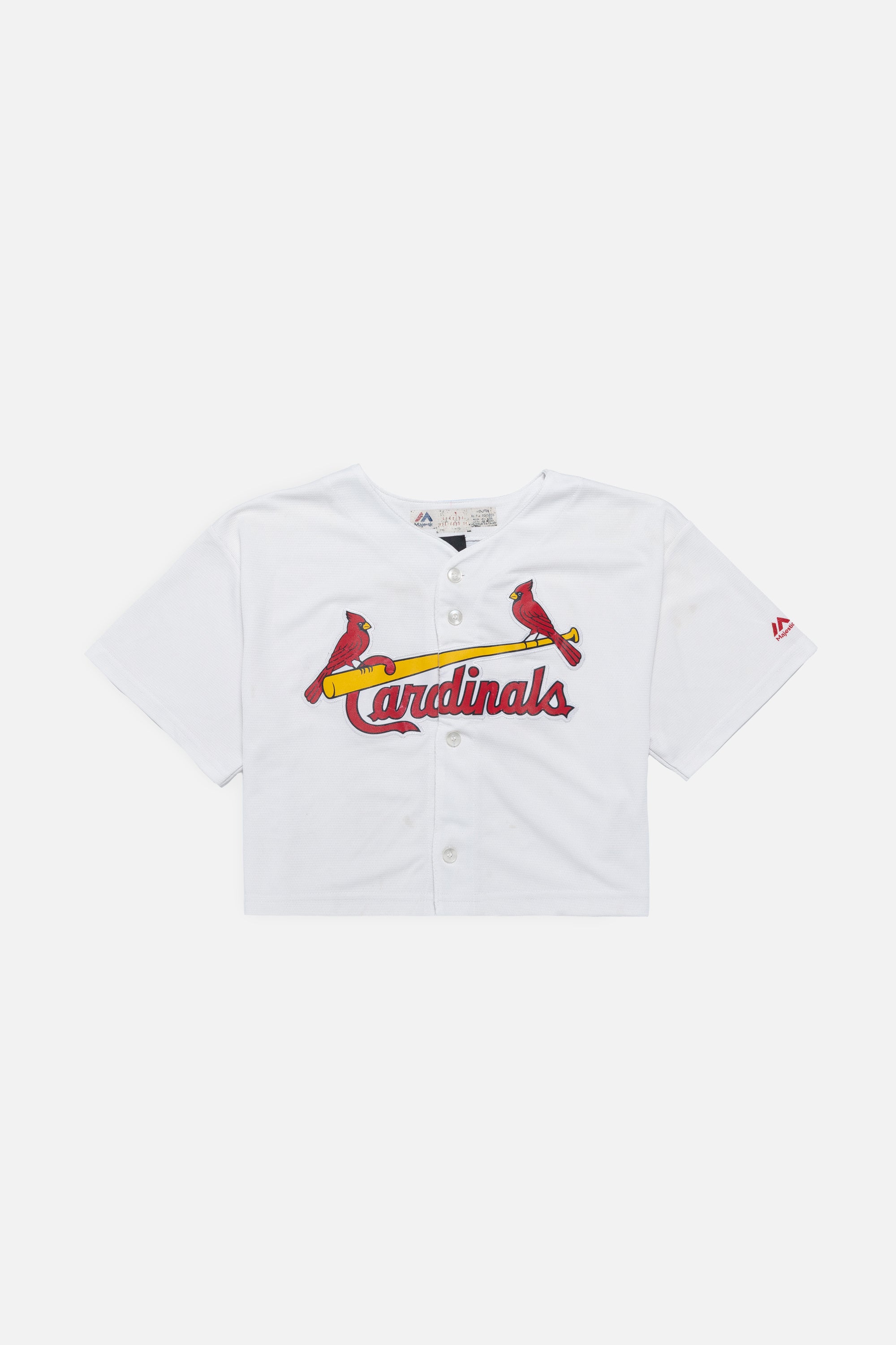 Rework St. Louis Cardinals Crop Jersey - M-JERSEYS-MLB-Frankie Collective