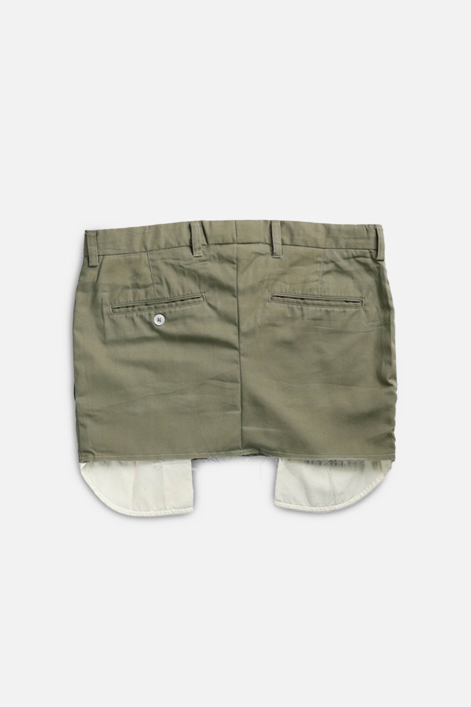 Rework Trouser Skirt - M-BOTTOMS-vendor-unknown-M-Frankie Collective Rare Vintage Streetwear Reworks