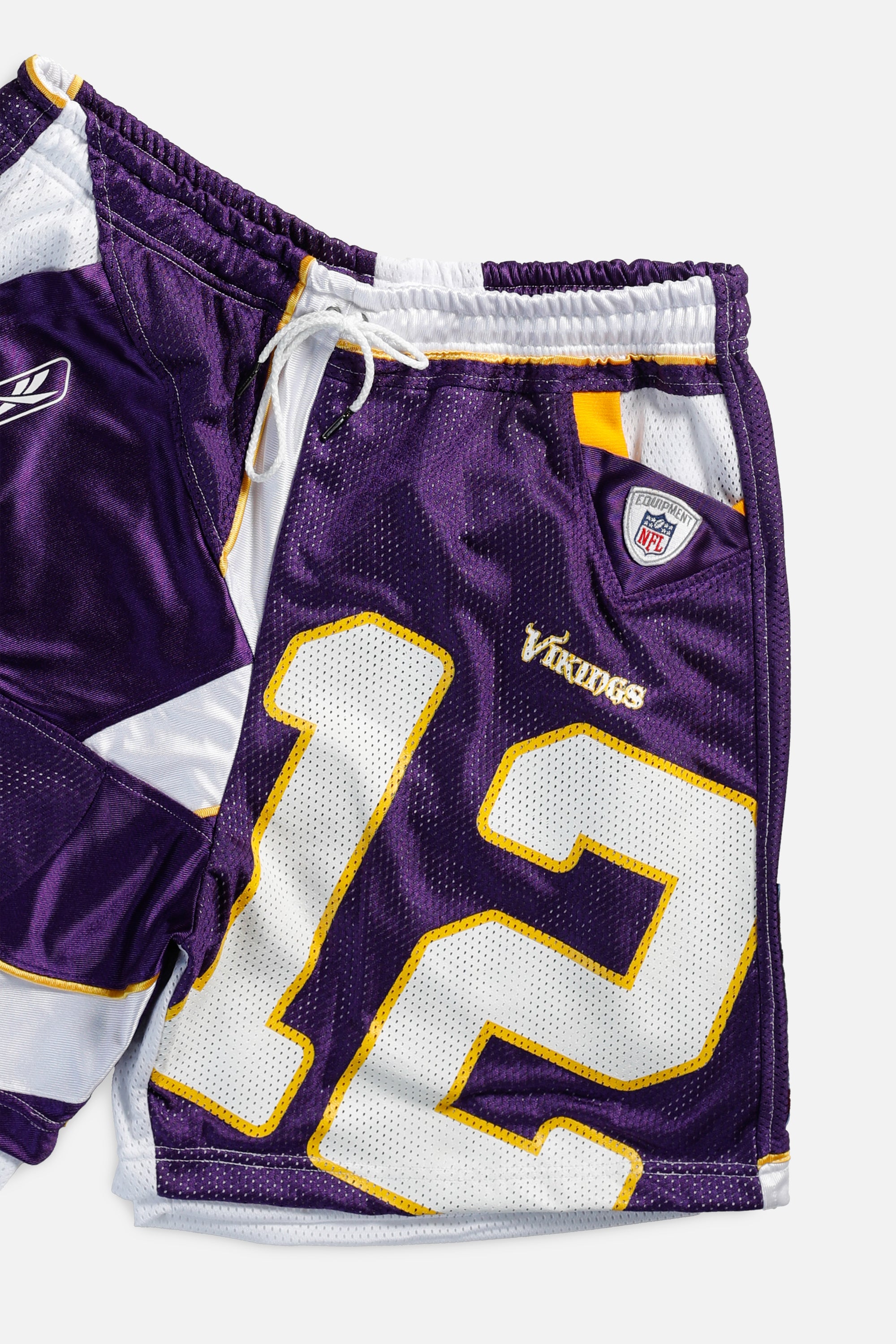 Unisex Rework Minnesota Vikings Jersey Shorts - Women's XL - Men's L-SHORTS-NFL-Frankie Collective