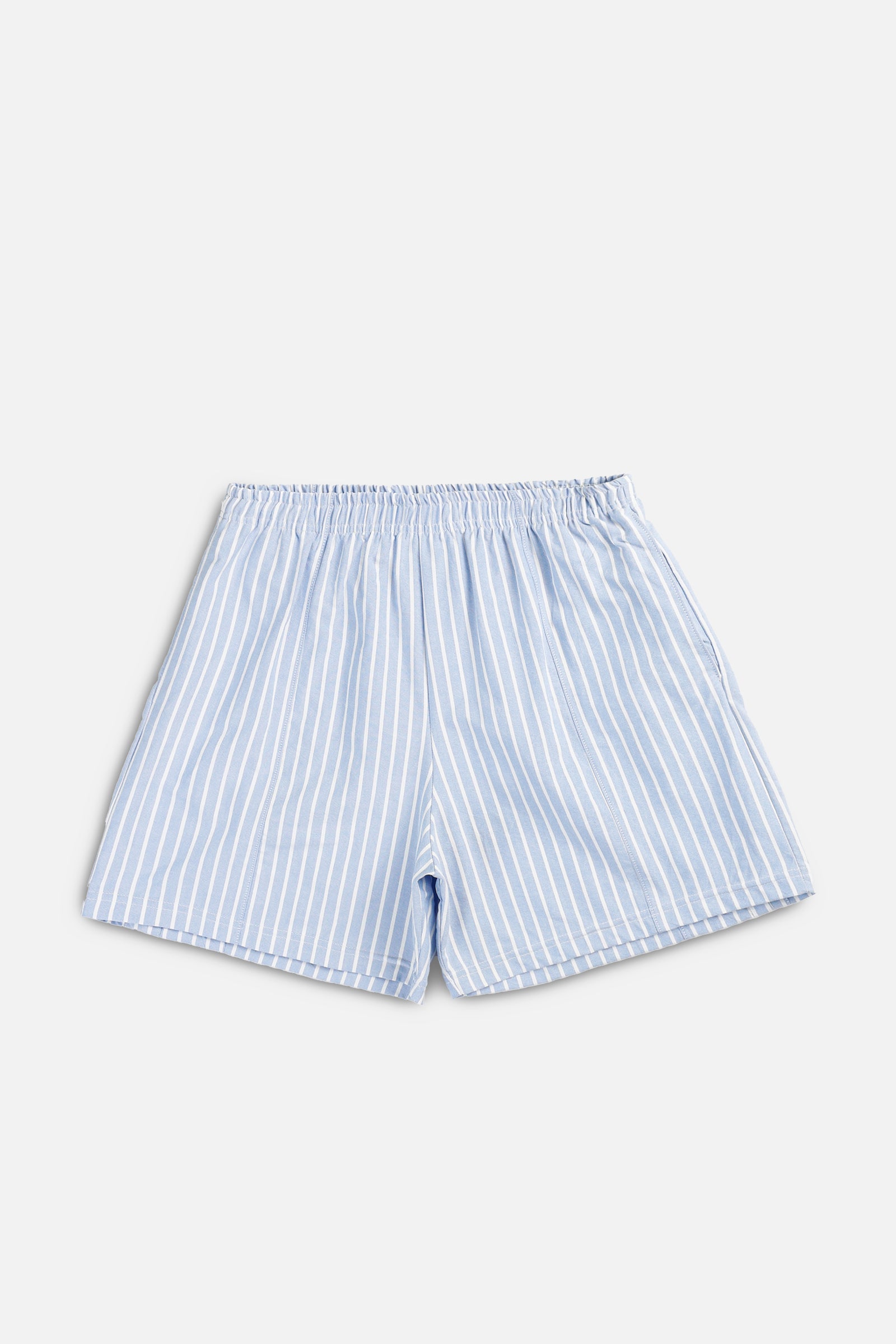 Unisex Rework Oxford Boxer Shorts - M-BOTTOMS-vendor-unknown-Women's M - Men's S-Frankie Collective Rare Vintage Streetwear Reworks