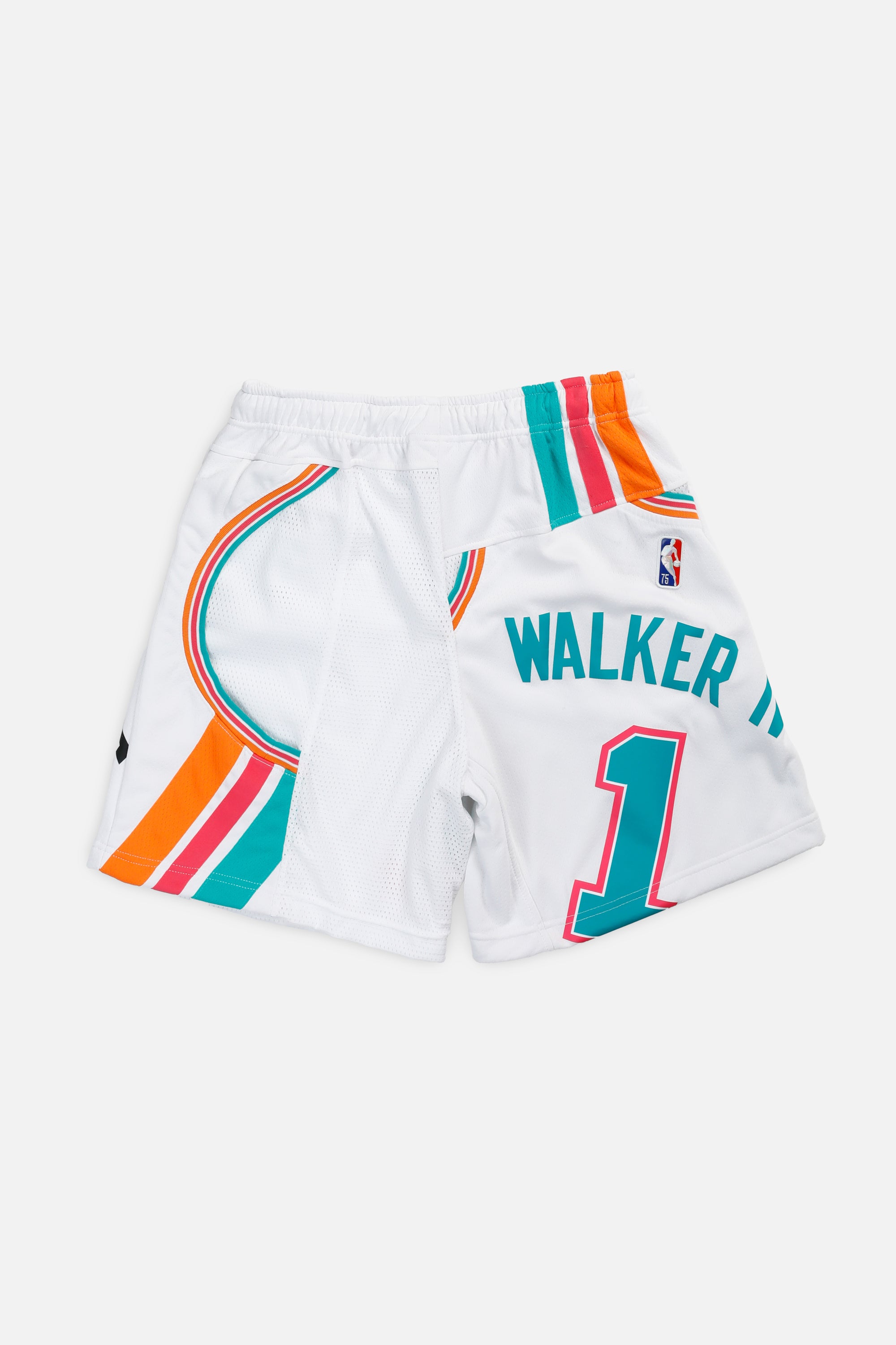 Unisex Rework San Antonio Spurs NBA Jersey Shorts - S-BOTTOMS-NBA-Women's S - Men's XS-Frankie Collective Rare Vintage Streetwear Reworks