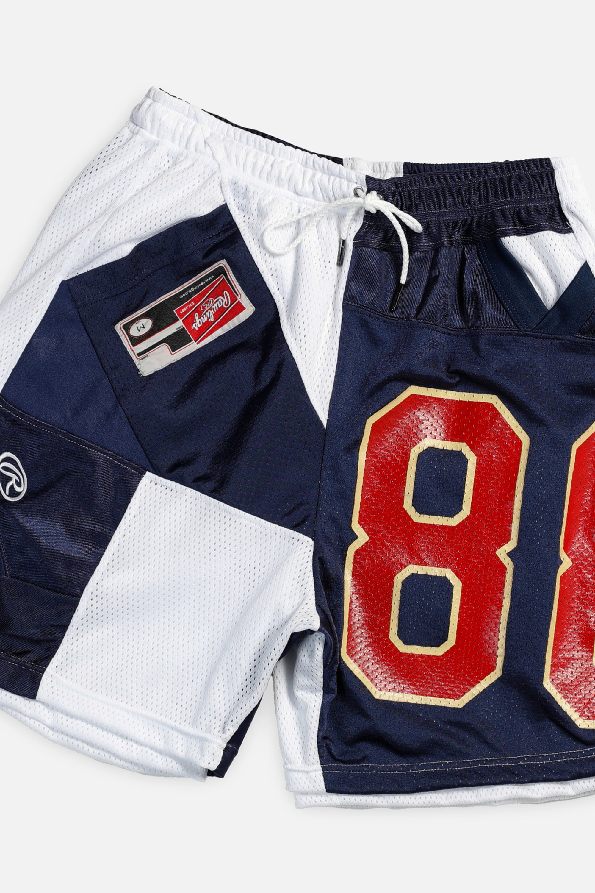 Unisex Rework Varsity Jersey Shorts - Women's M - Men's S-SHORTS-NFL-Frankie Collective