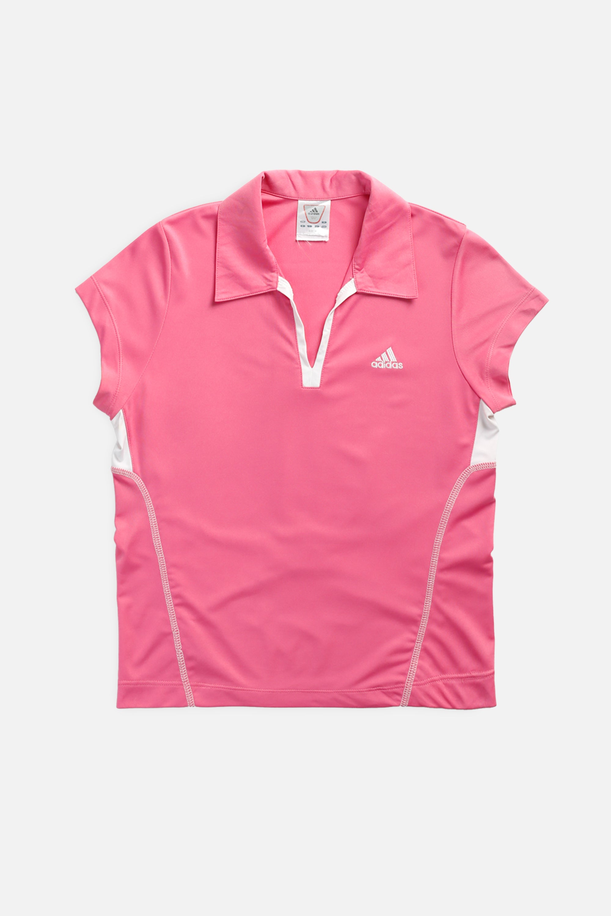 Vintage Adidas Collared Tee - Women's M-TSHIRTS-Adidas-Women's M-Frankie Collective Rare Vintage Streetwear Reworks